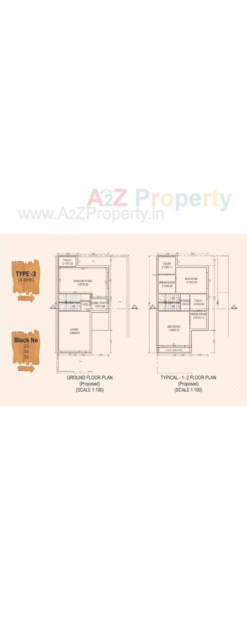 Layout of real estate project Madhav Vihar located at Rajkot, Rajkot, Gujarat
