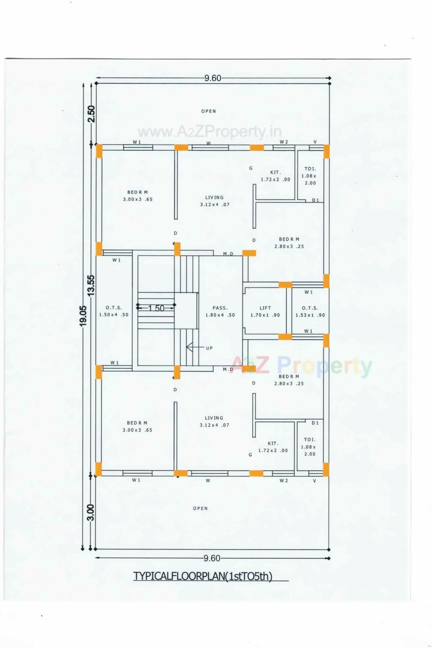 Layout of real estate project Madhav located at Rajkot, Rajkot, Gujarat