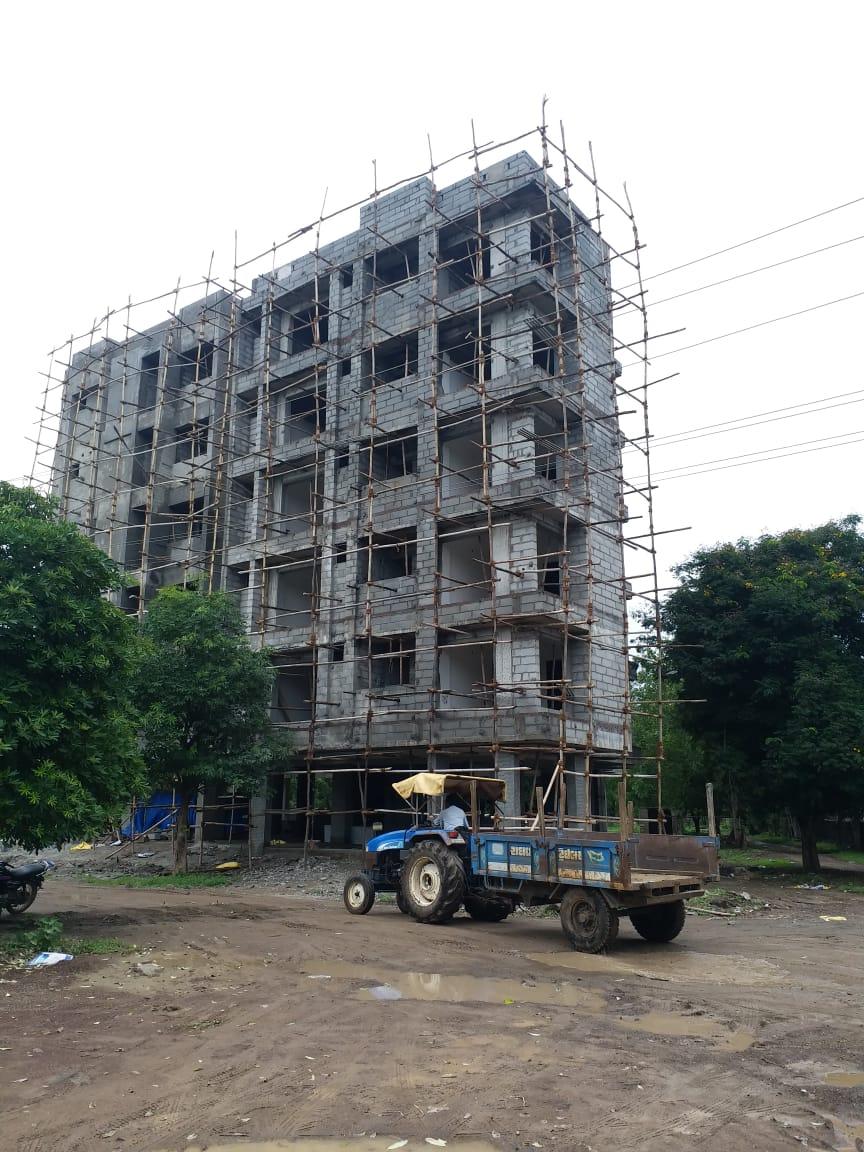 180417_const of real estate project Madhukunj Flats located at Munjka, Rajkot, Gujarat