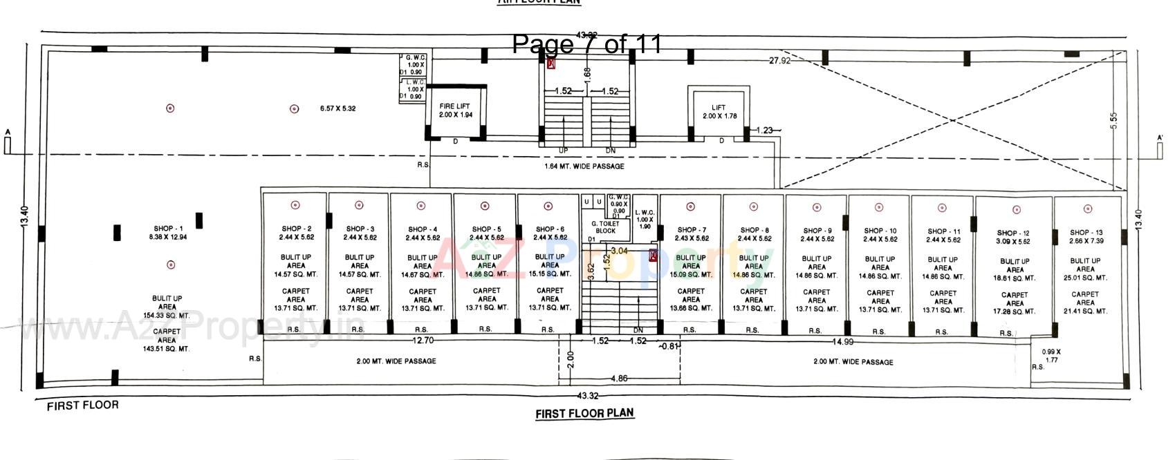 Layout of real estate project Madhuvan Heights located at Rajkot, Rajkot, Gujarat