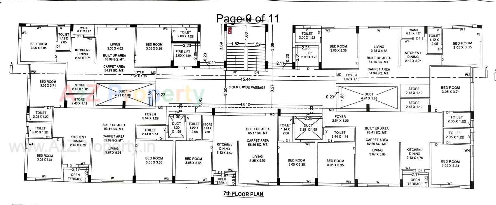 Layout of real estate project Madhuvan Heights located at Rajkot, Rajkot, Gujarat