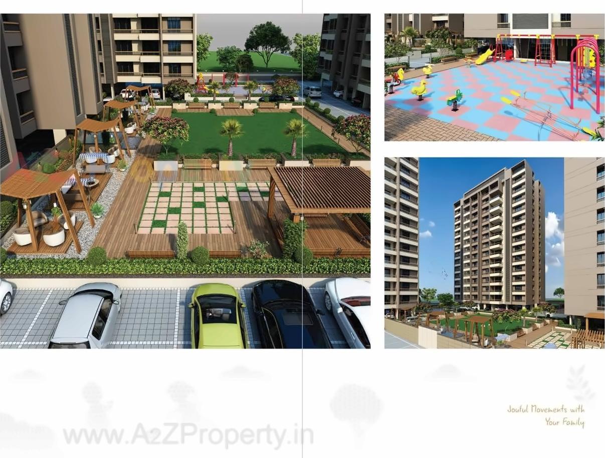 3D Elevation of real estate project Malabar Hills located at Munjka, Rajkot, Gujarat