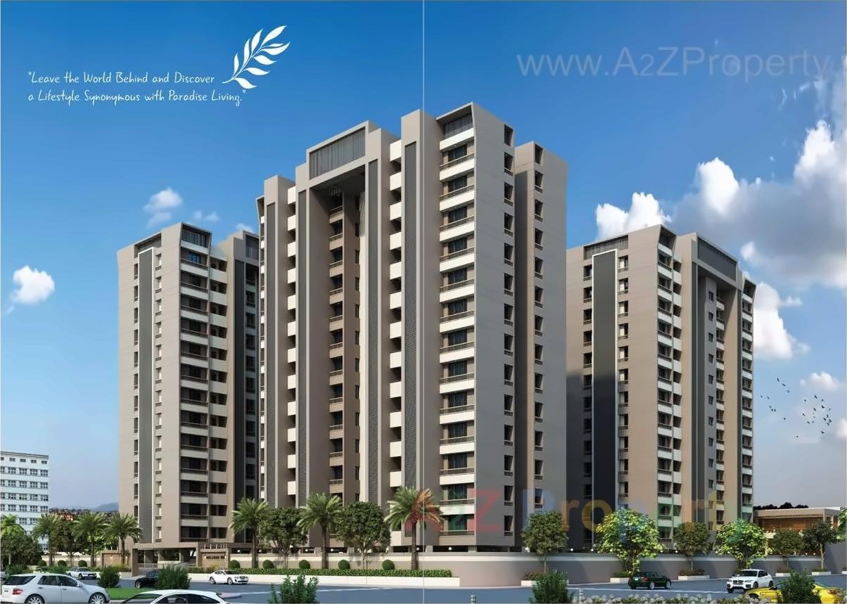 3D Elevation of real estate project Malabar Hills located at Munjka, Rajkot, Gujarat