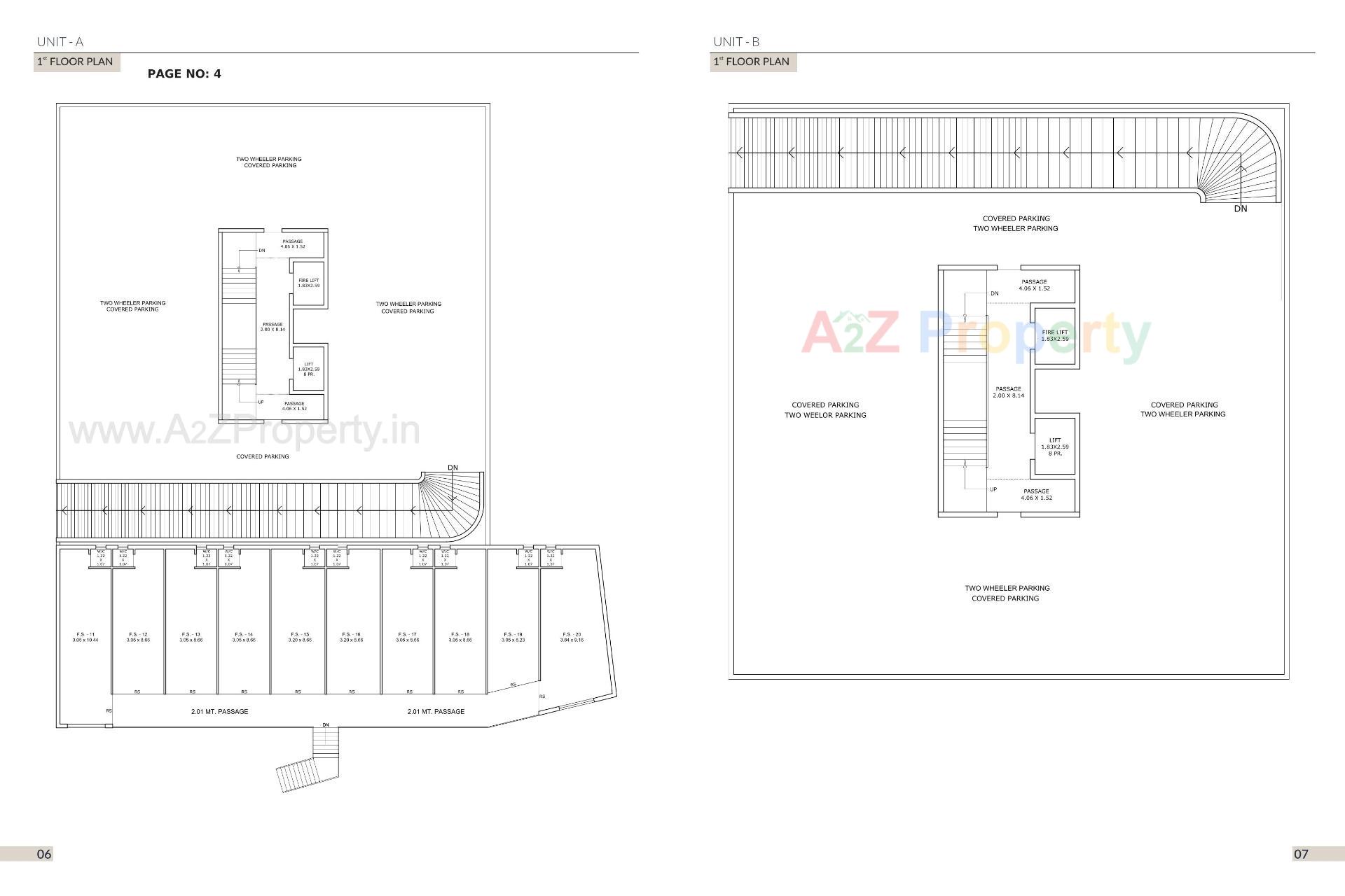 Layout of real estate project Malabar West located at Mavdi, Rajkot, Gujarat