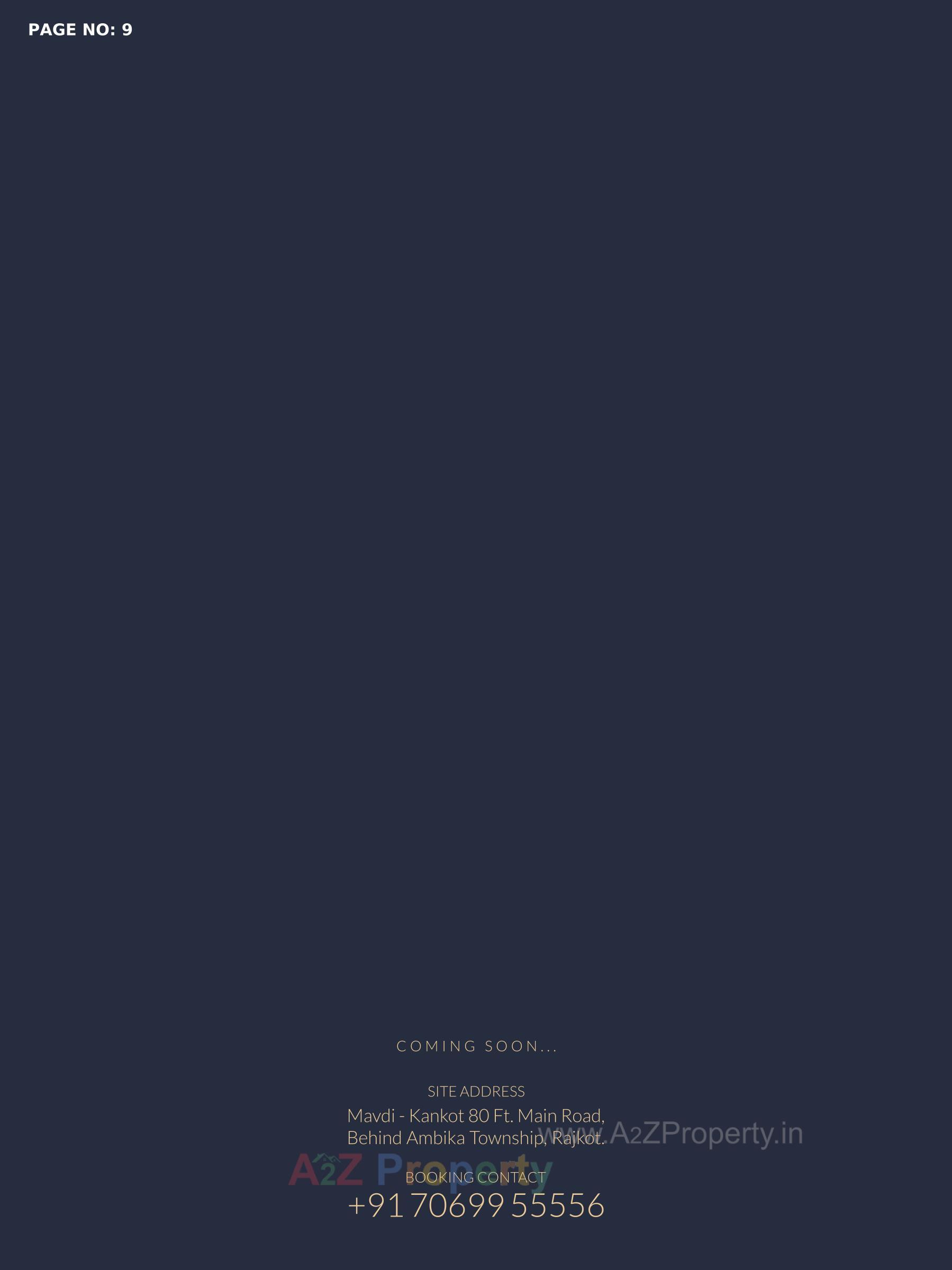  of real estate project Malabar West located at Mavdi, Rajkot, Gujarat