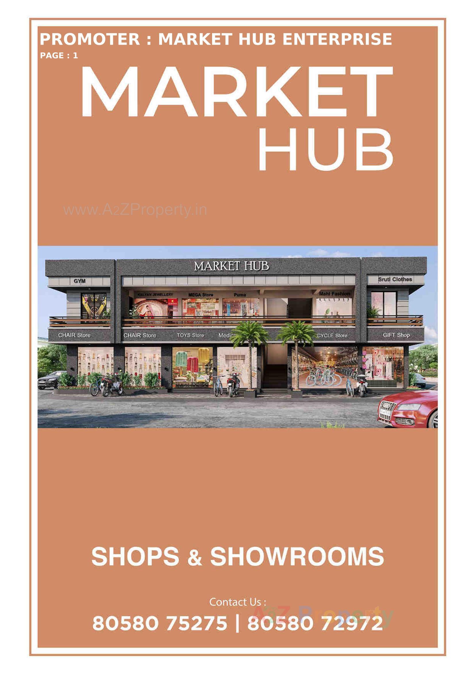  of real estate project Market Hub located at Rajkot, Rajkot, Gujarat