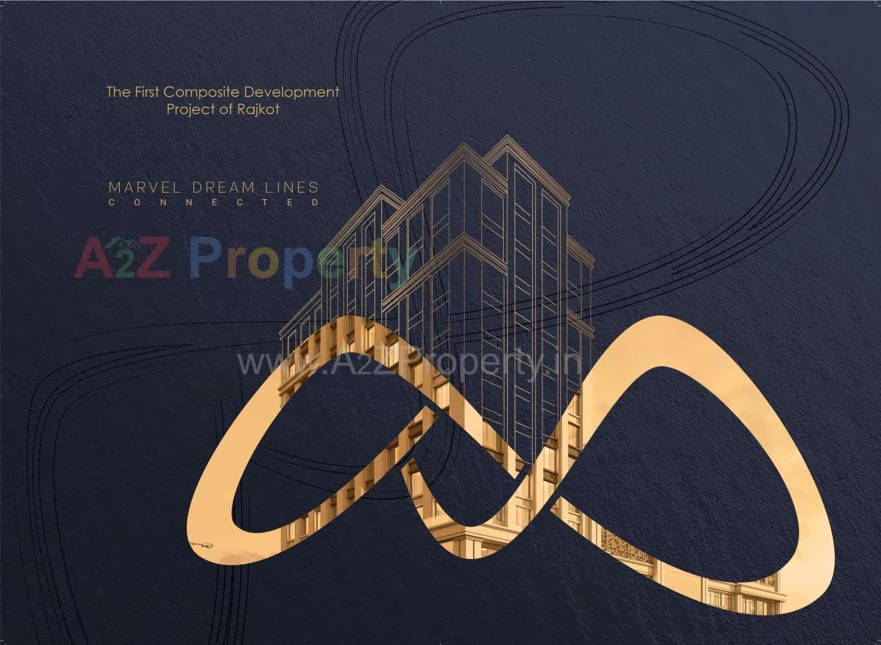  of real estate project Marvel Plus located at Mavdi, Rajkot, Gujarat