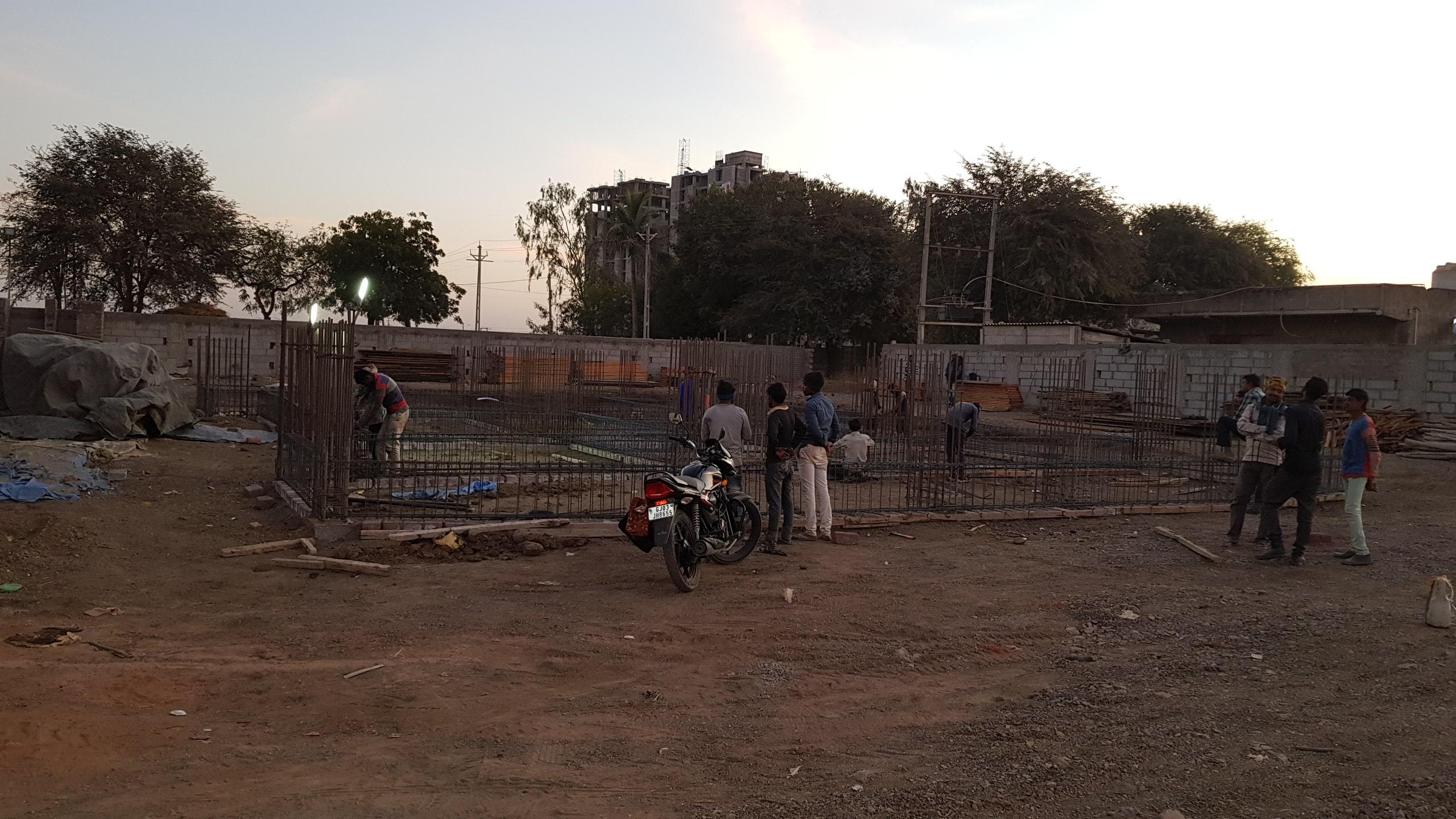 91482_const of real estate project Matru Estella located at Ronki, Rajkot, Gujarat