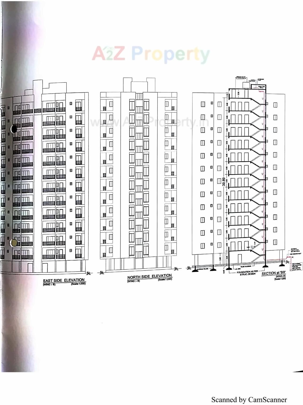 Layout of real estate project Matru Estella located at Ronki, Rajkot, Gujarat