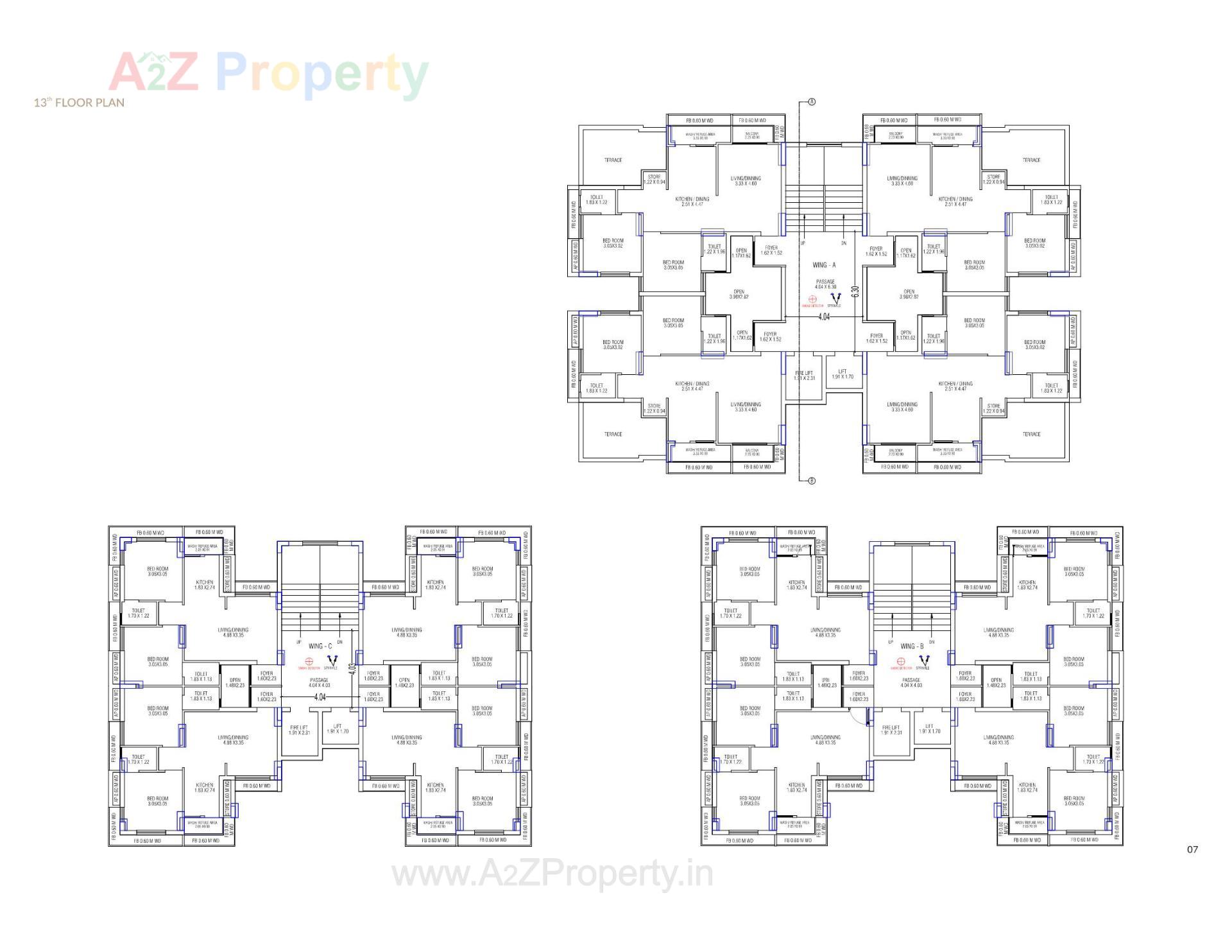 Layout of real estate project Matru Merrygold located at Ronki, Rajkot, Gujarat