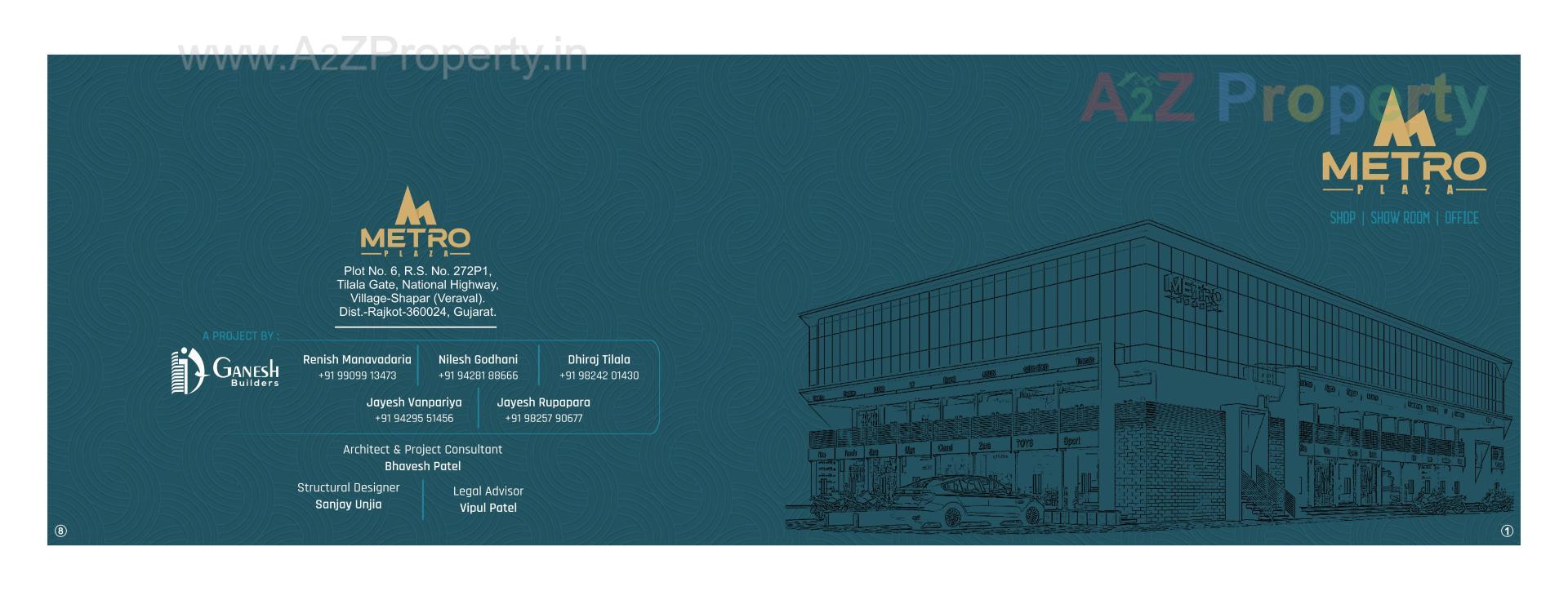  of real estate project Metro Plaza located at Shapar, Rajkot, Gujarat