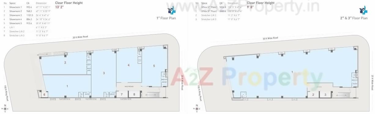Layout of real estate project Miracle Doctor House located at Rajkot, Rajkot, Gujarat