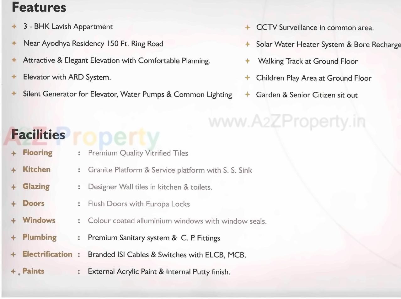 of real estate project Moondelight located at Madhapar, Rajkot, Gujarat