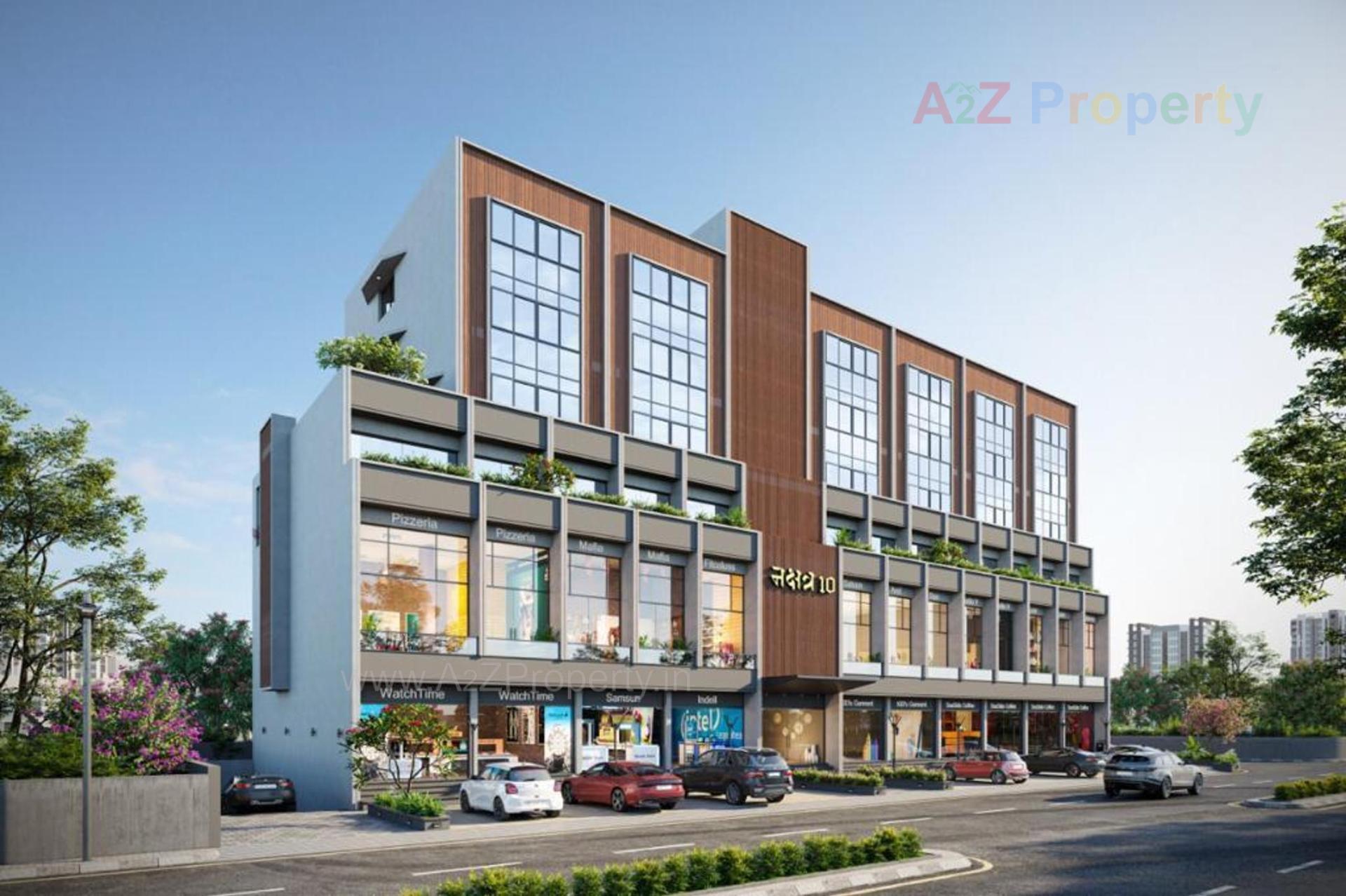 3D Elevation of real estate project Nakshtra 10 located at Rajkot, Rajkot, Gujarat