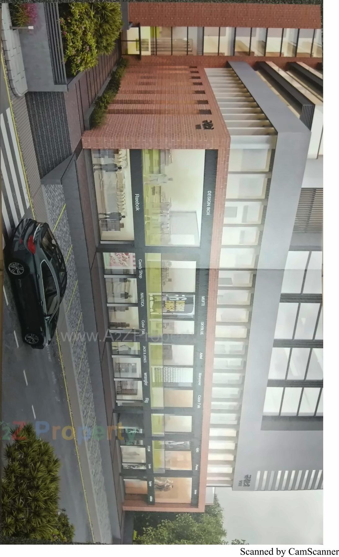 3D Elevation of real estate project Nakshtra Viii located at Raiya, Rajkot, Gujarat