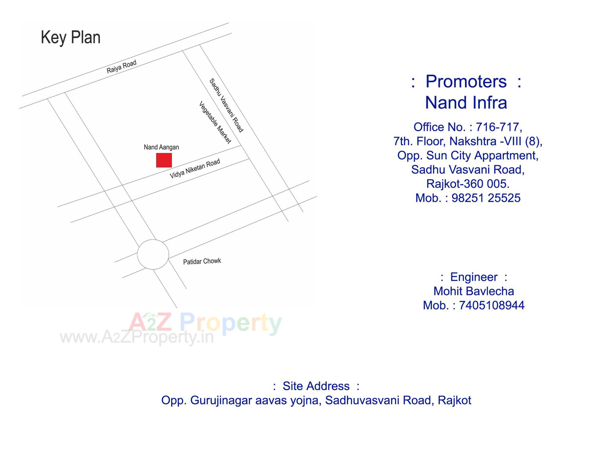  of real estate project Nand Aangan located at Raiya, Rajkot, Gujarat