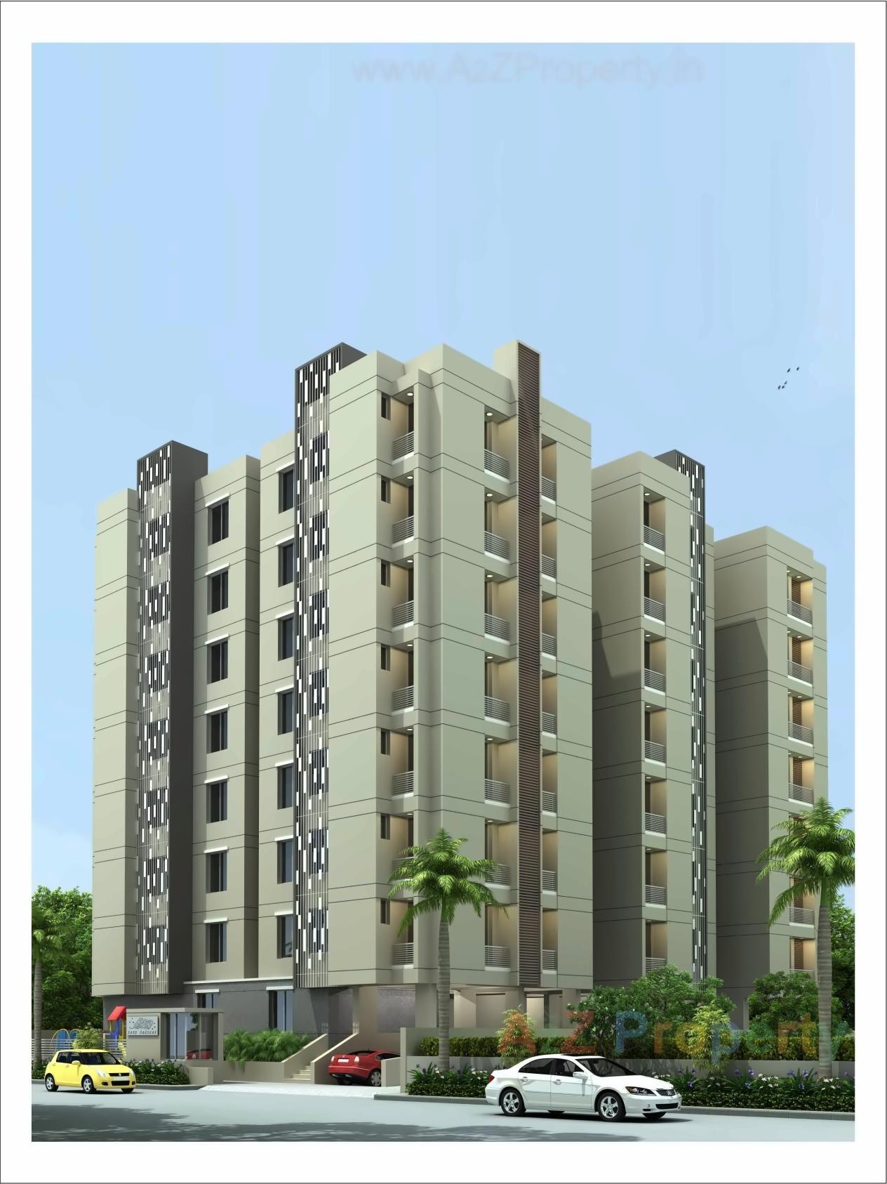 3D Elevation of real estate project Nand Darshan located at Rajkot, Rajkot, Gujarat