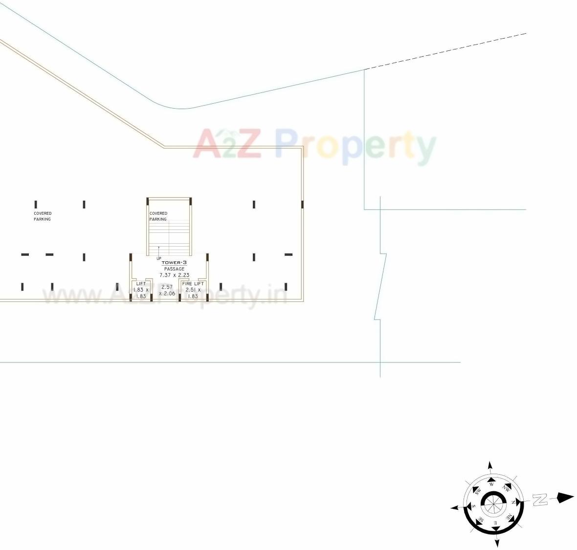 Layout of real estate project Nand Empire located at Rajkot, Rajkot, Gujarat