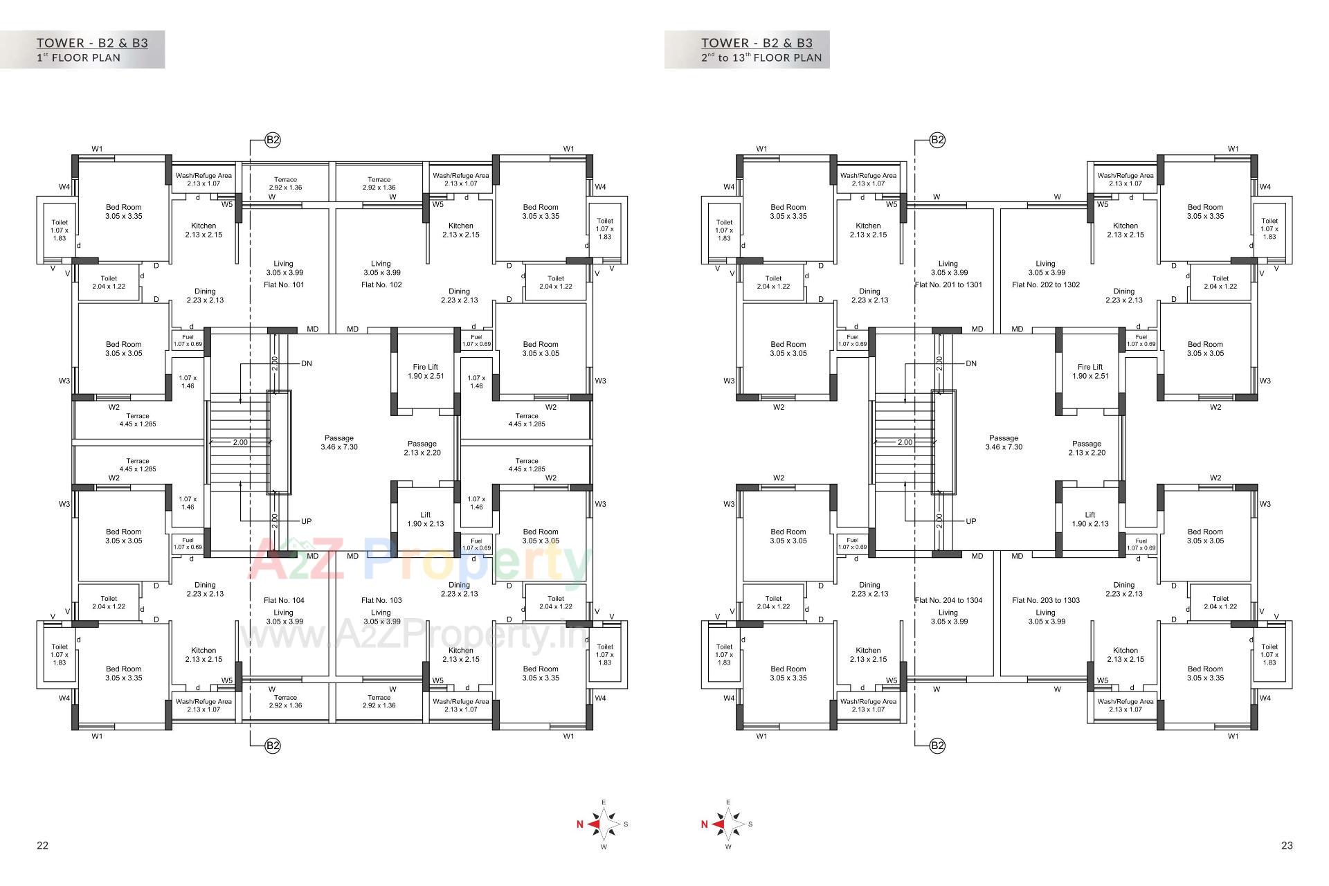 Layout of real estate project Nandan located at Vavdi, Rajkot, Gujarat