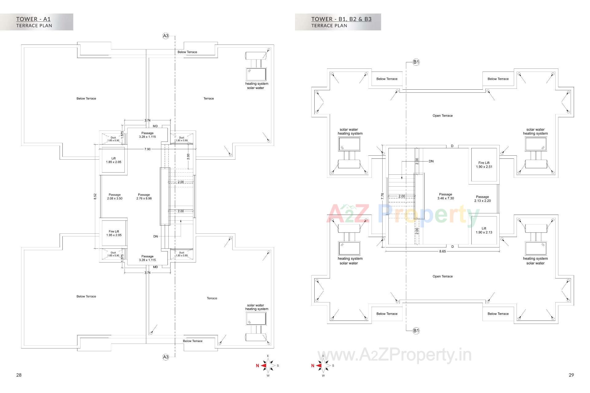Layout of real estate project Nandan located at Vavdi, Rajkot, Gujarat