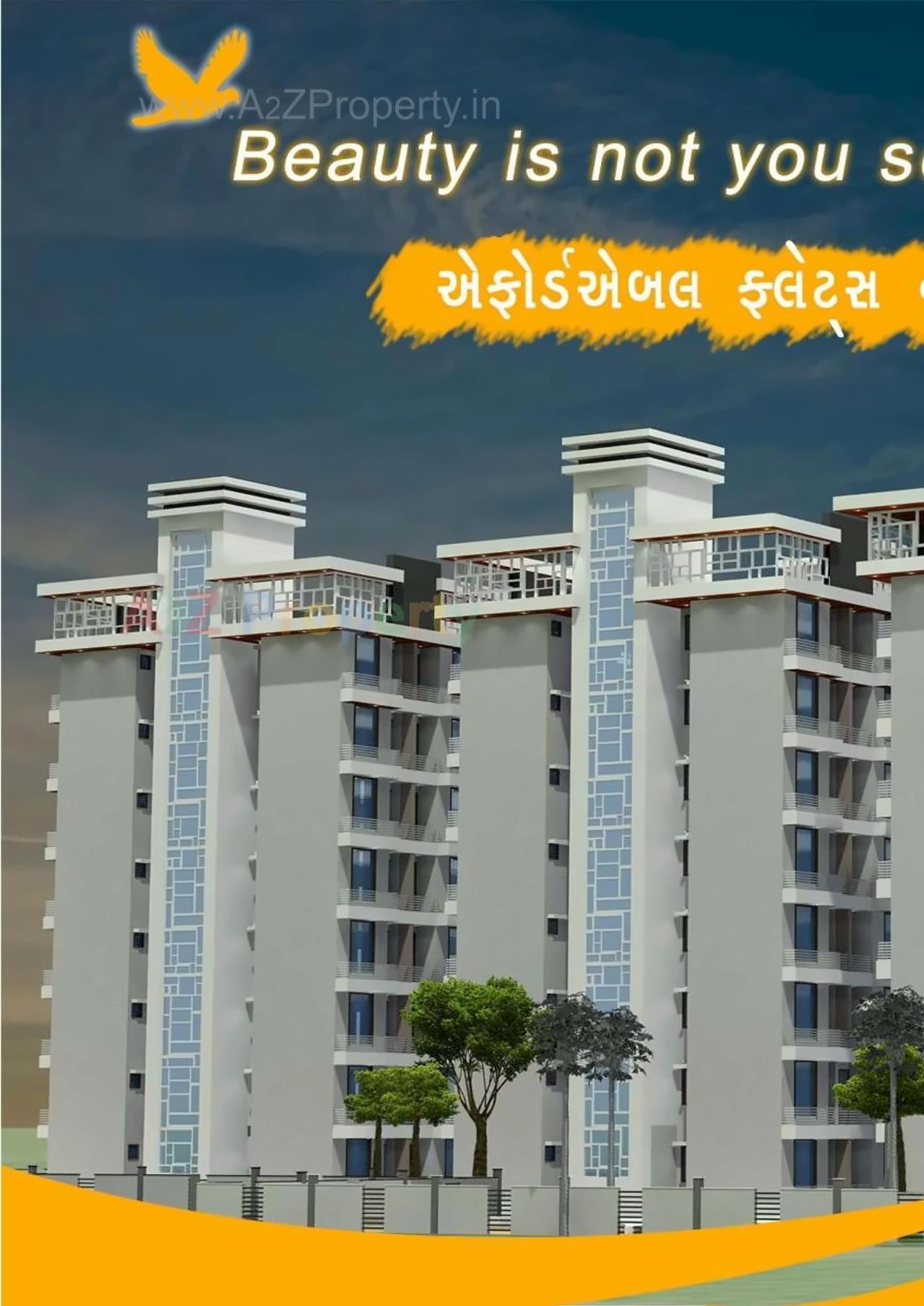 3D Elevation of real estate project Navin Towers located at Rajkot, Rajkot, Gujarat