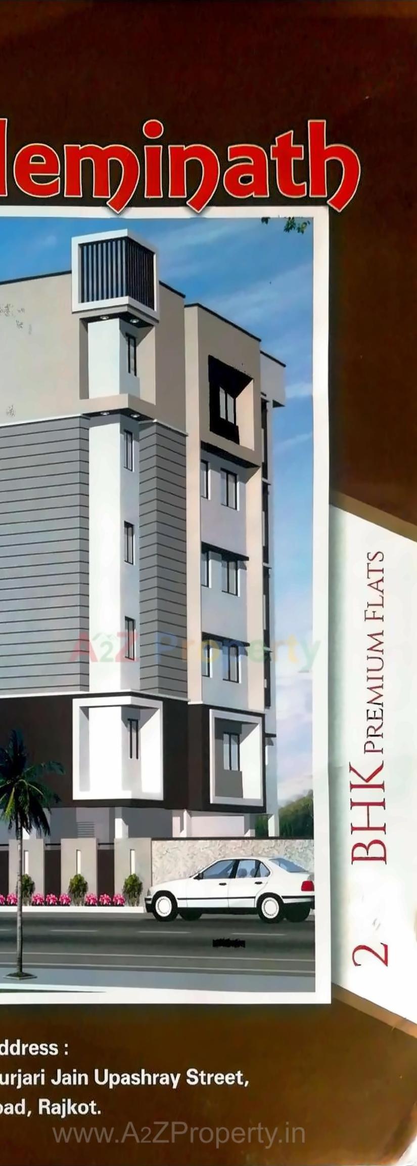 3D Elevation of real estate project Neminath located at Rajkot, Rajkot, Gujarat