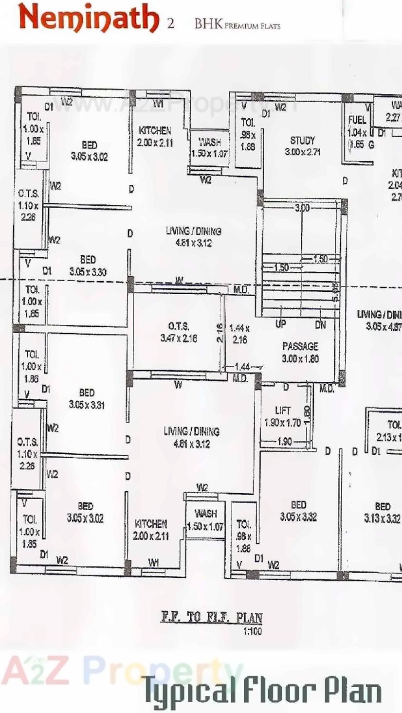 Layout of real estate project Neminath located at Rajkot, Rajkot, Gujarat