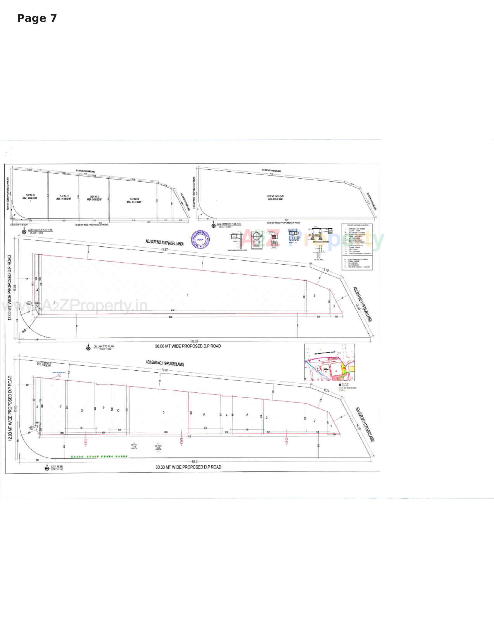 Layout of real estate project New City Mall located at Rajkot, Rajkot, Gujarat