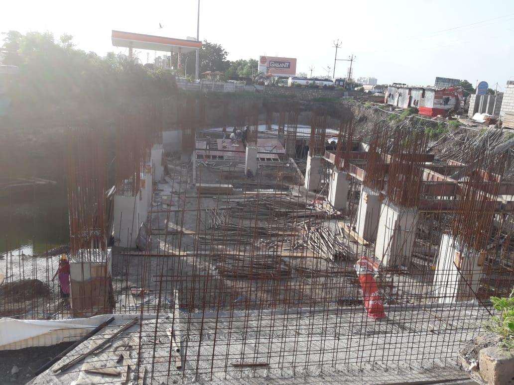 55376_const of real estate project Nexus located at Madhapar, Rajkot, Gujarat