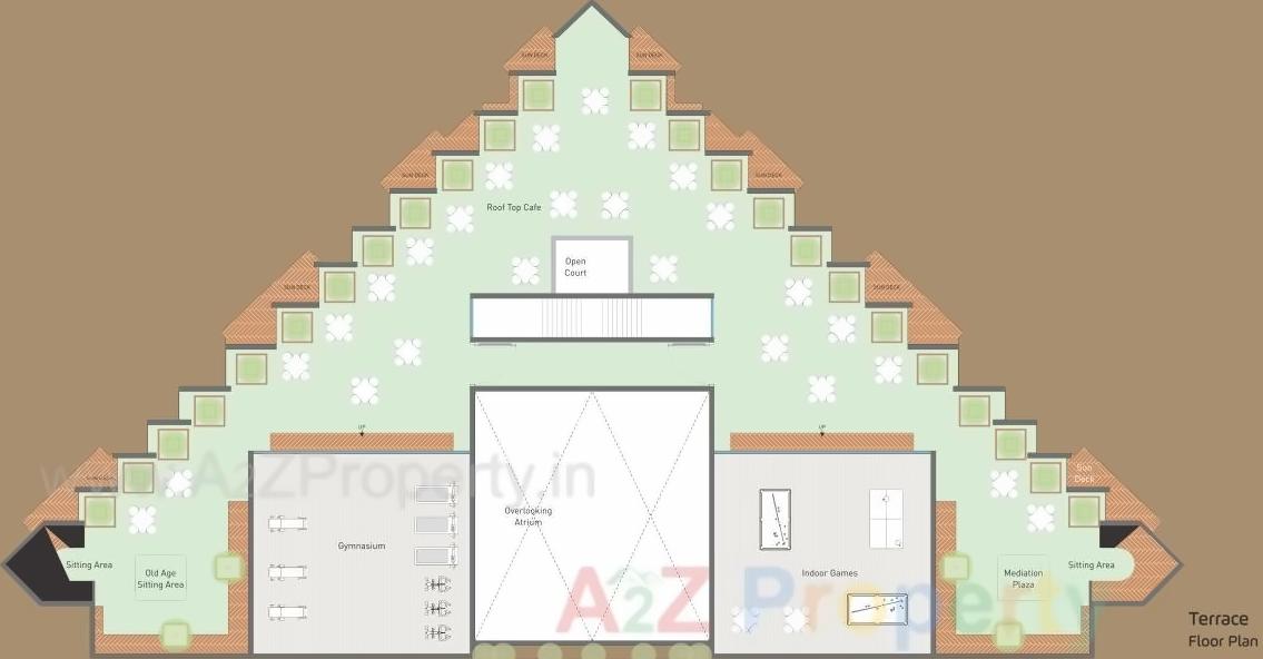 Layout of real estate project Nexus located at Madhapar, Rajkot, Gujarat