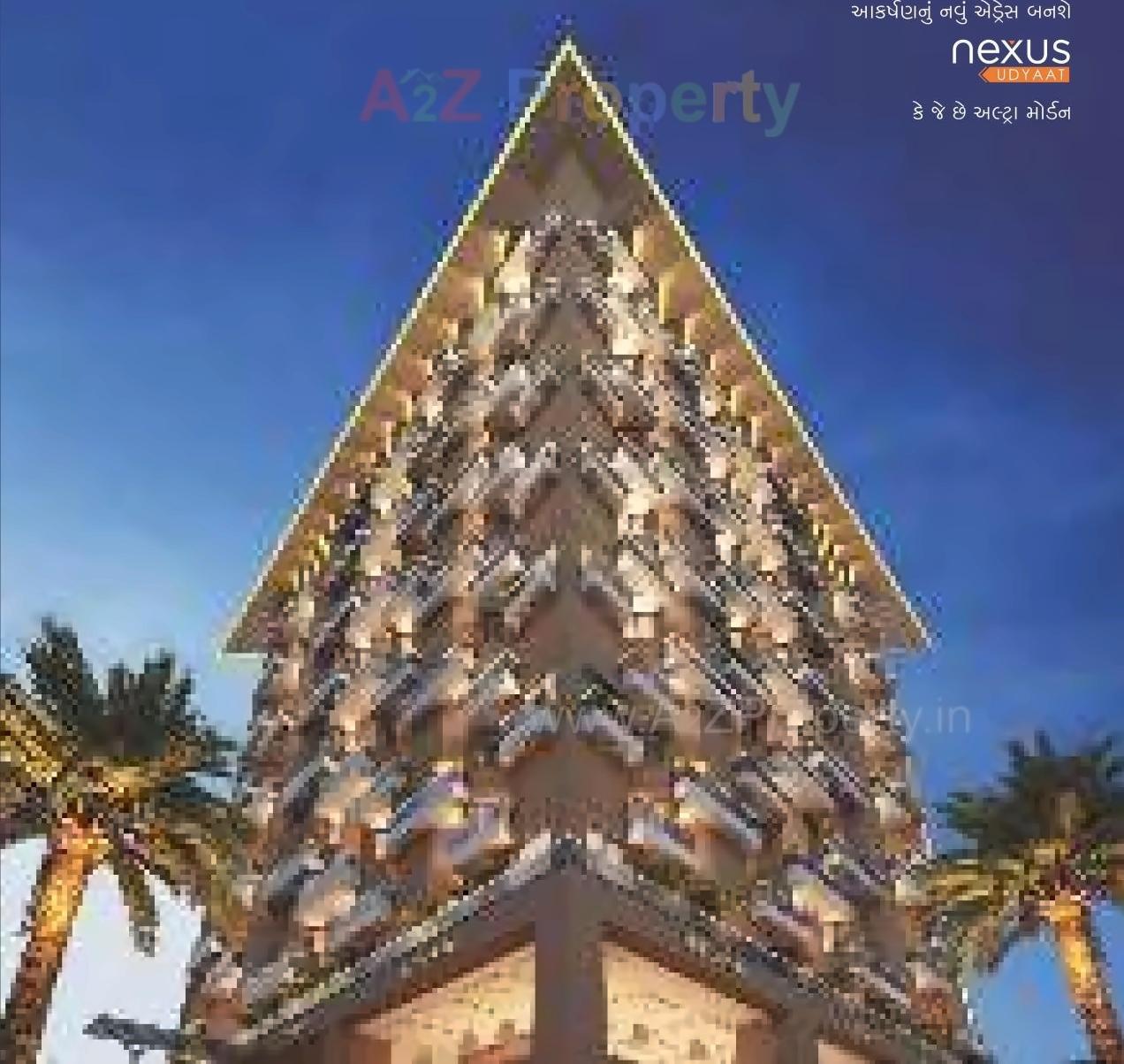 3D Elevation of real estate project Nexus located at Madhapar, Rajkot, Gujarat