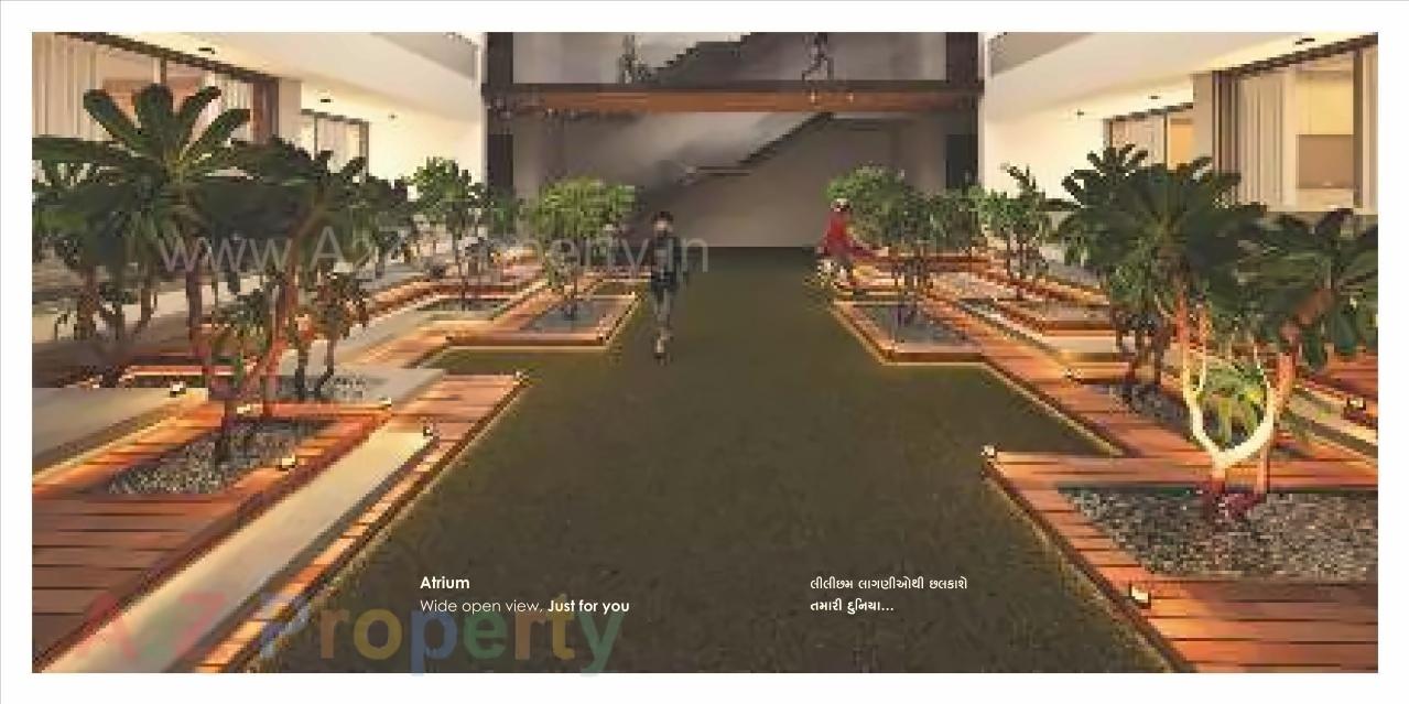 3D Elevation of real estate project Nexus located at Madhapar, Rajkot, Gujarat