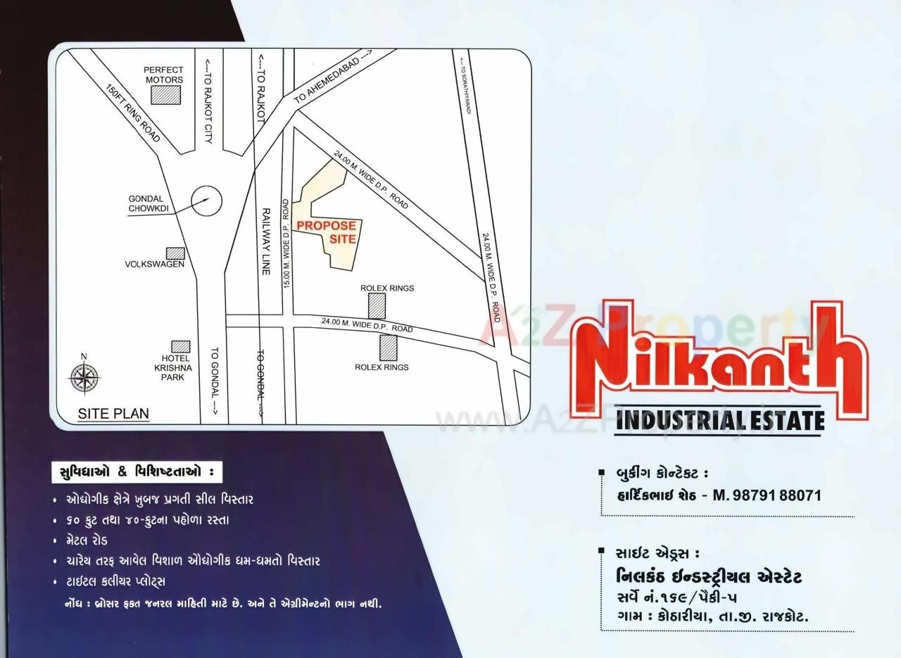  of real estate project Nilkanth Industrial Estate located at Rajkot, Rajkot, Gujarat