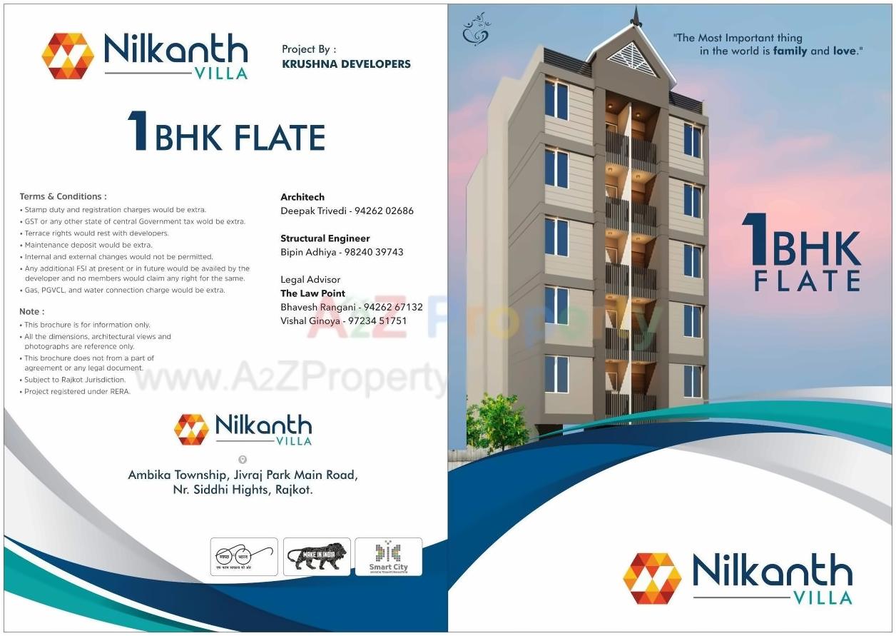  of real estate project Nilkanth Villa located at Mavdi, Rajkot, Gujarat