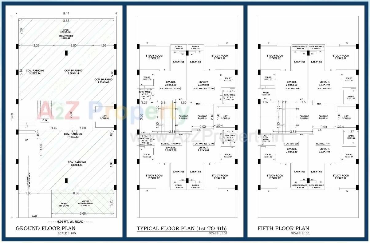  of real estate project Nilkanth Villa located at Mavdi, Rajkot, Gujarat