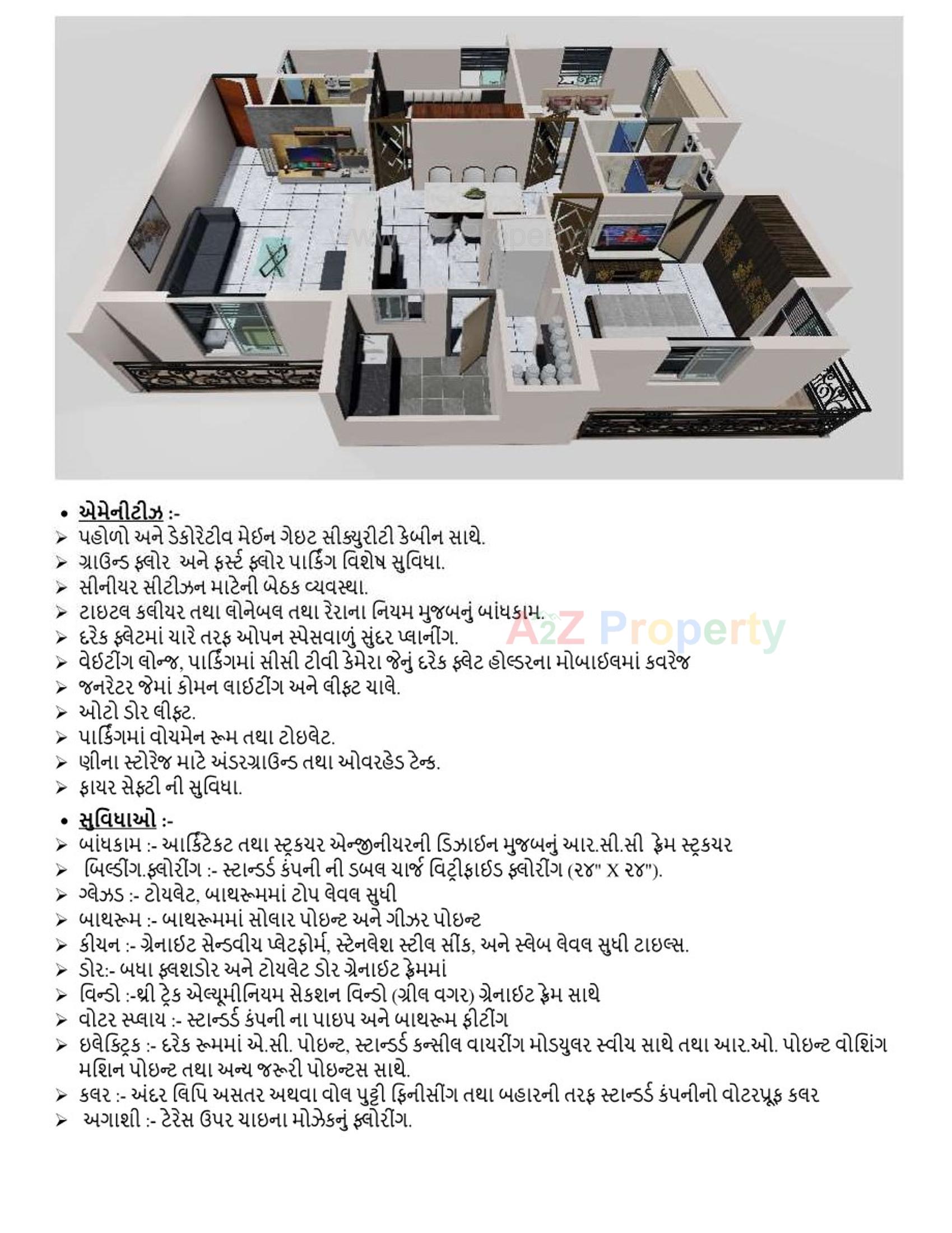  of real estate project Nira Heights located at Upleta, Rajkot, Gujarat