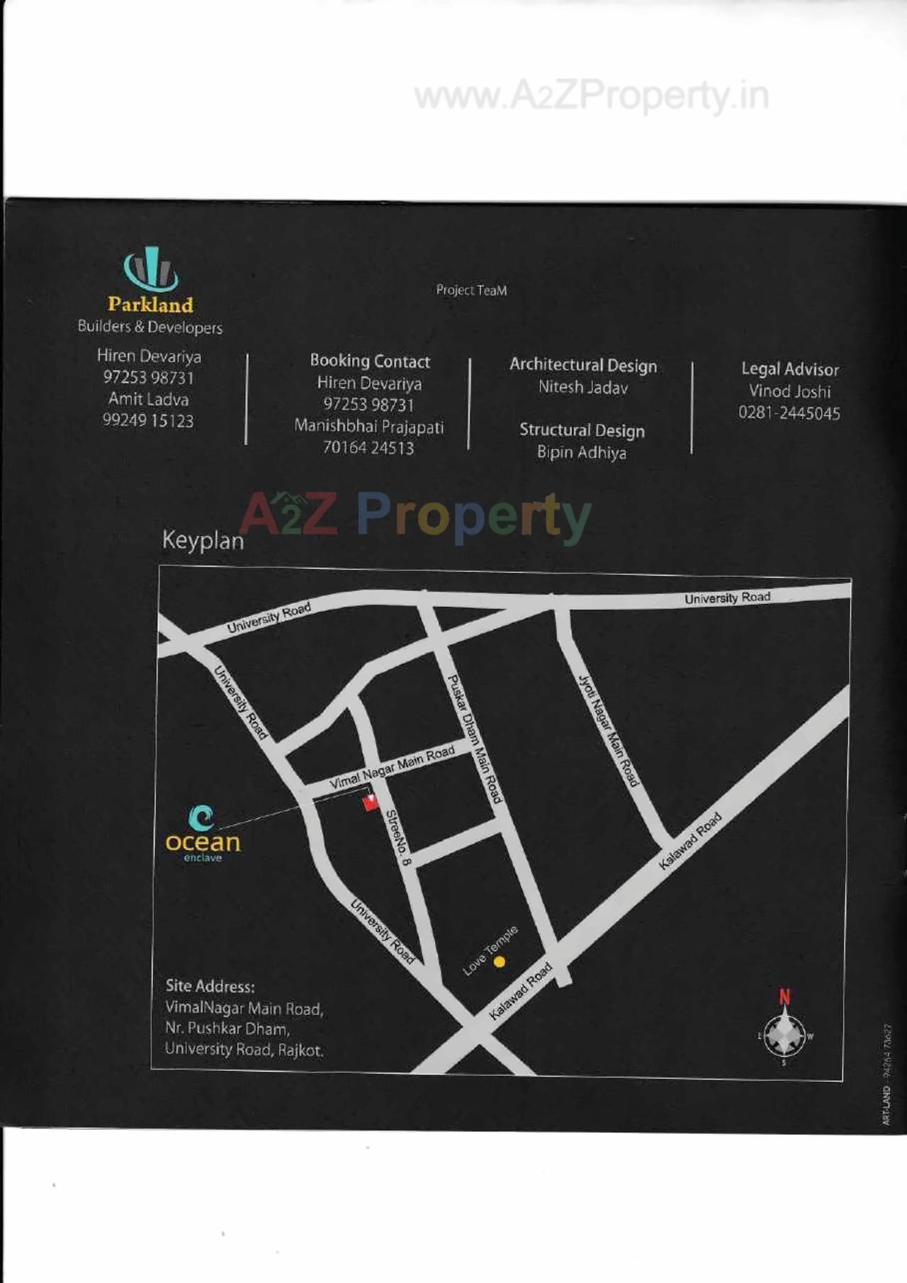  of real estate project Ocean Enclave located at Nana-mava, Rajkot, Gujarat