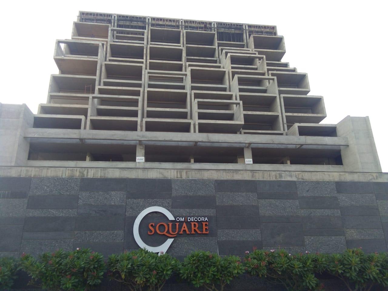 130114_const of real estate project Om Decora 9 Square located at Nana-mava, Rajkot, Gujarat
