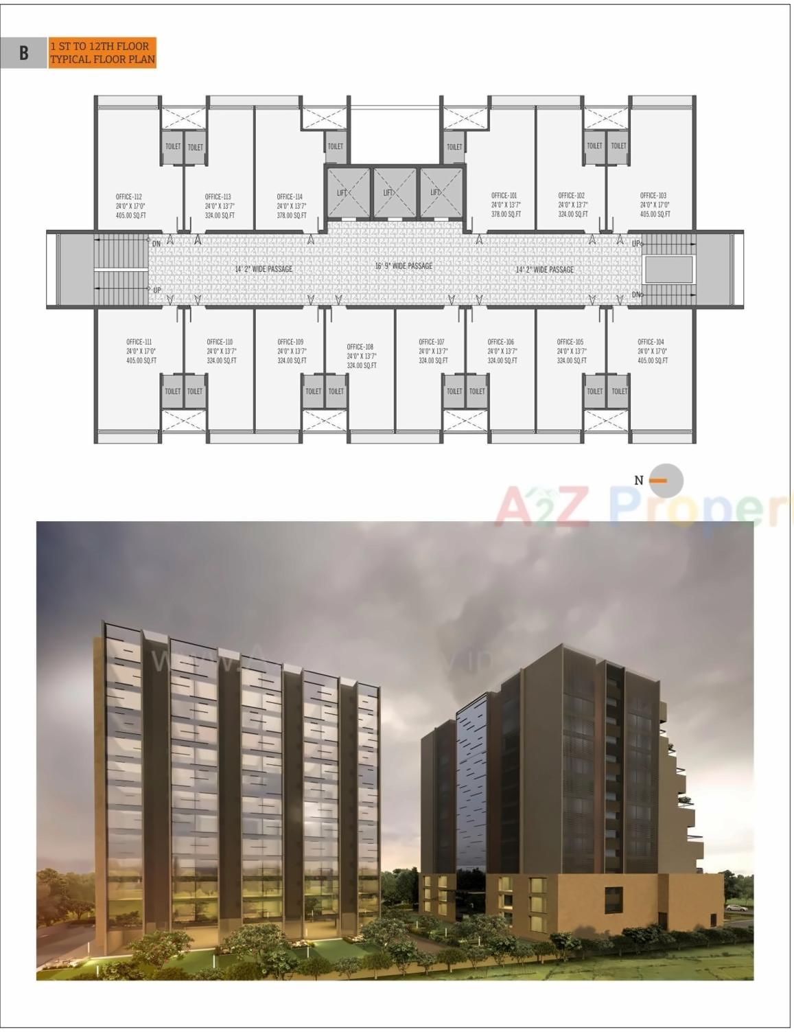 Layout of real estate project Om Decora 9 Square located at Nana-mava, Rajkot, Gujarat