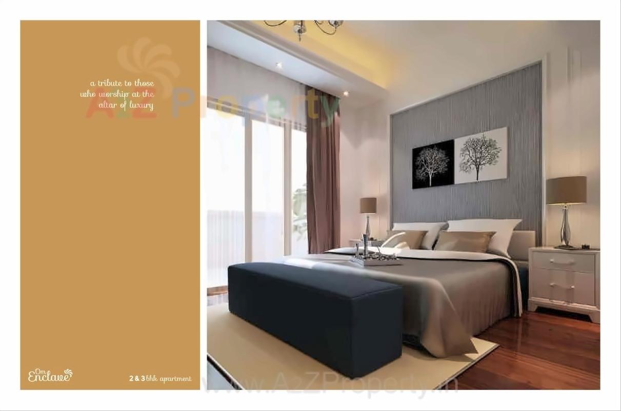 3D Elevation of real estate project Om Enclave located at Raiya, Rajkot, Gujarat