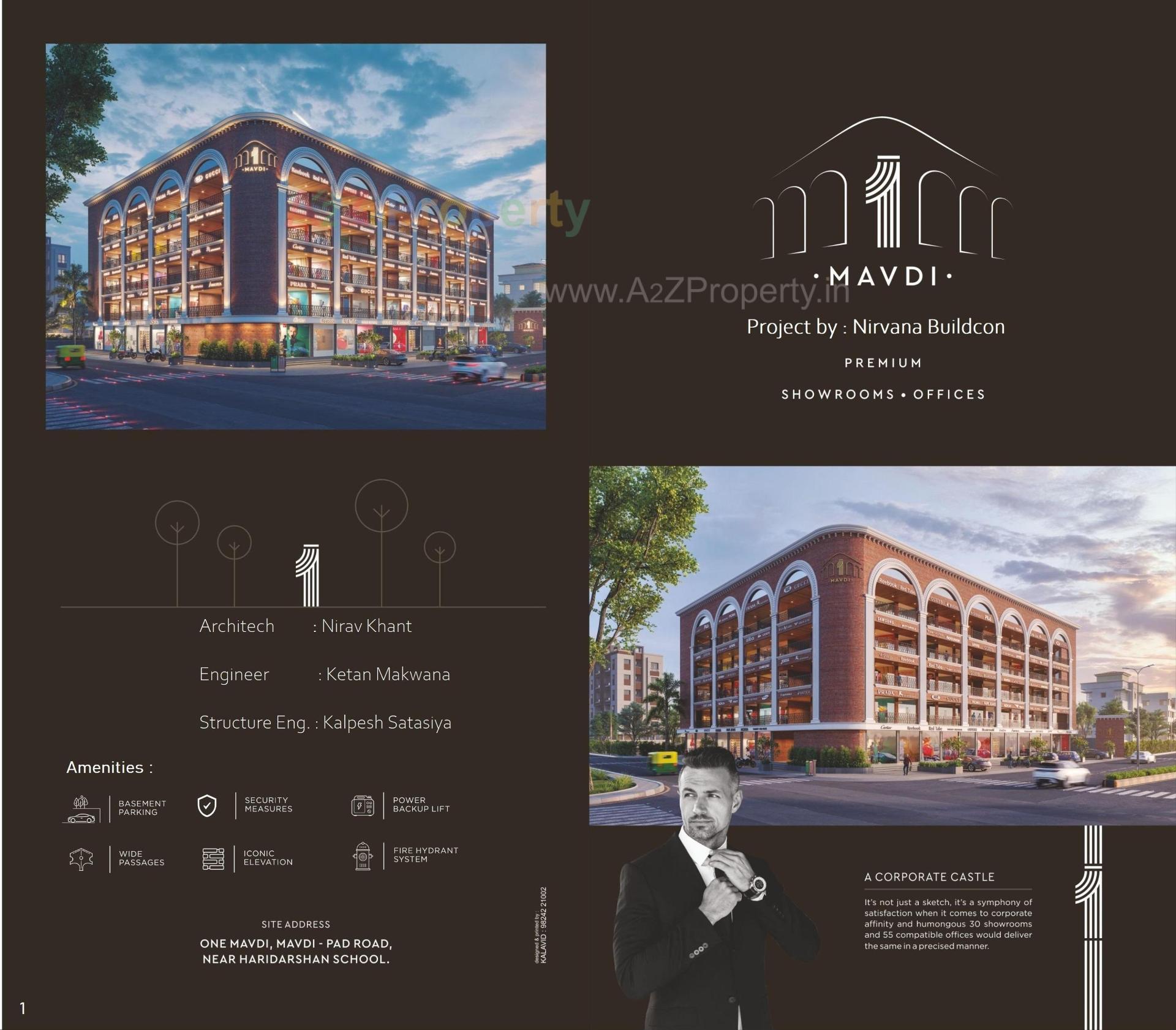  of real estate project One Mavdi located at Mavdi, Rajkot, Gujarat