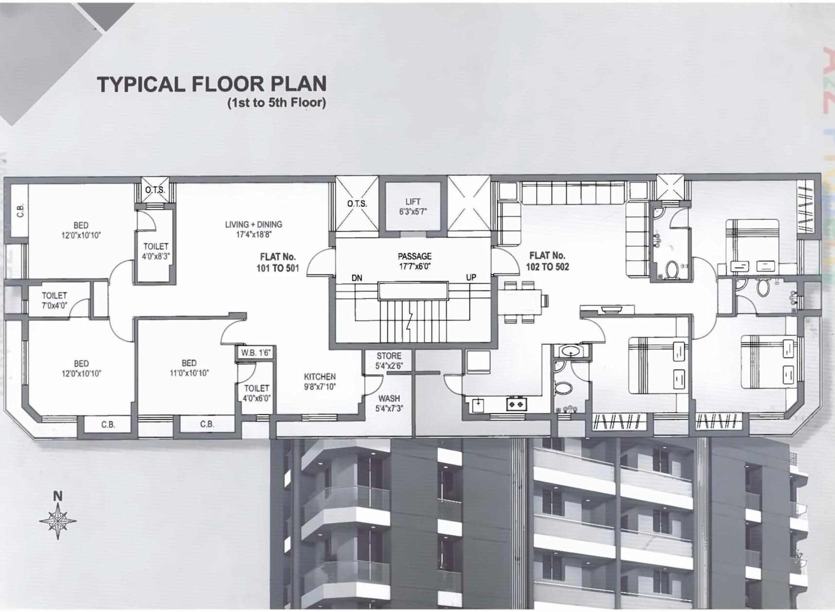 Layout of real estate project Opec Villa located at Rajkot, Rajkot, Gujarat