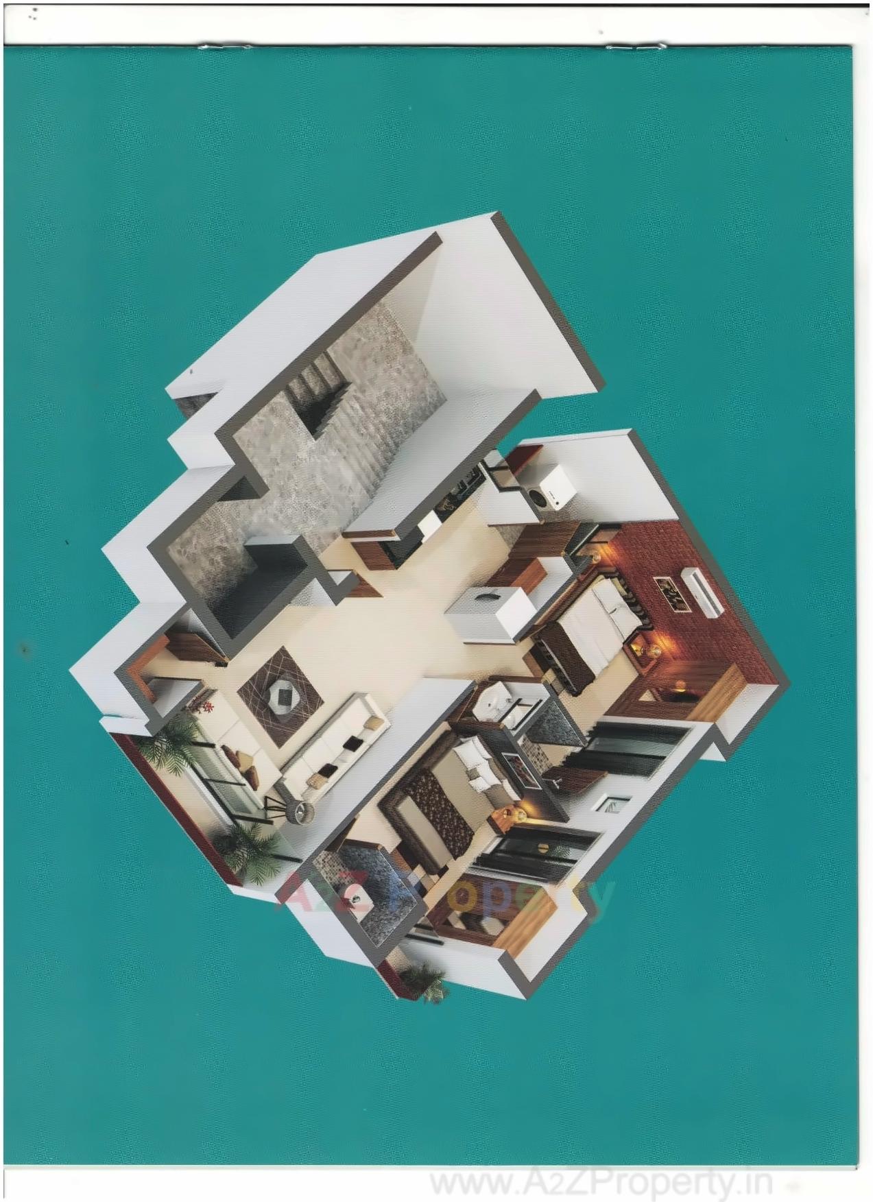 Layout of real estate project Opera Elegance located at Madhapar, Rajkot, Gujarat