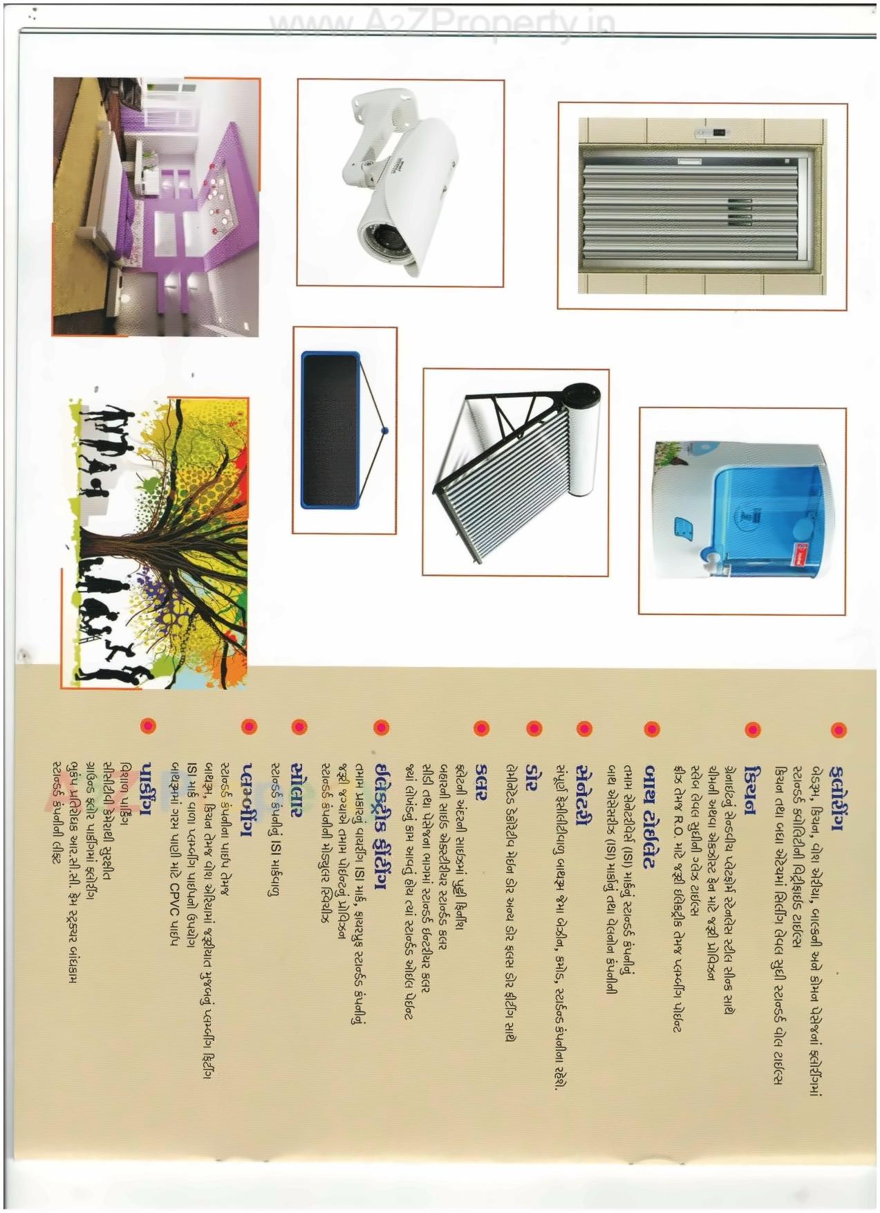 Layout of real estate project Opera Elegance located at Madhapar, Rajkot, Gujarat