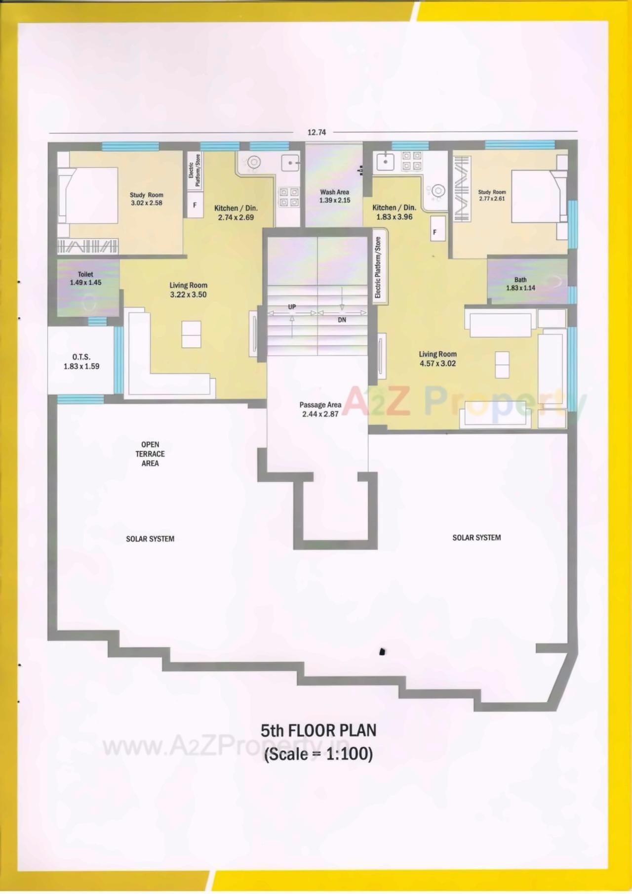 Layout of real estate project Opera House located at Rajkot, Rajkot, Gujarat