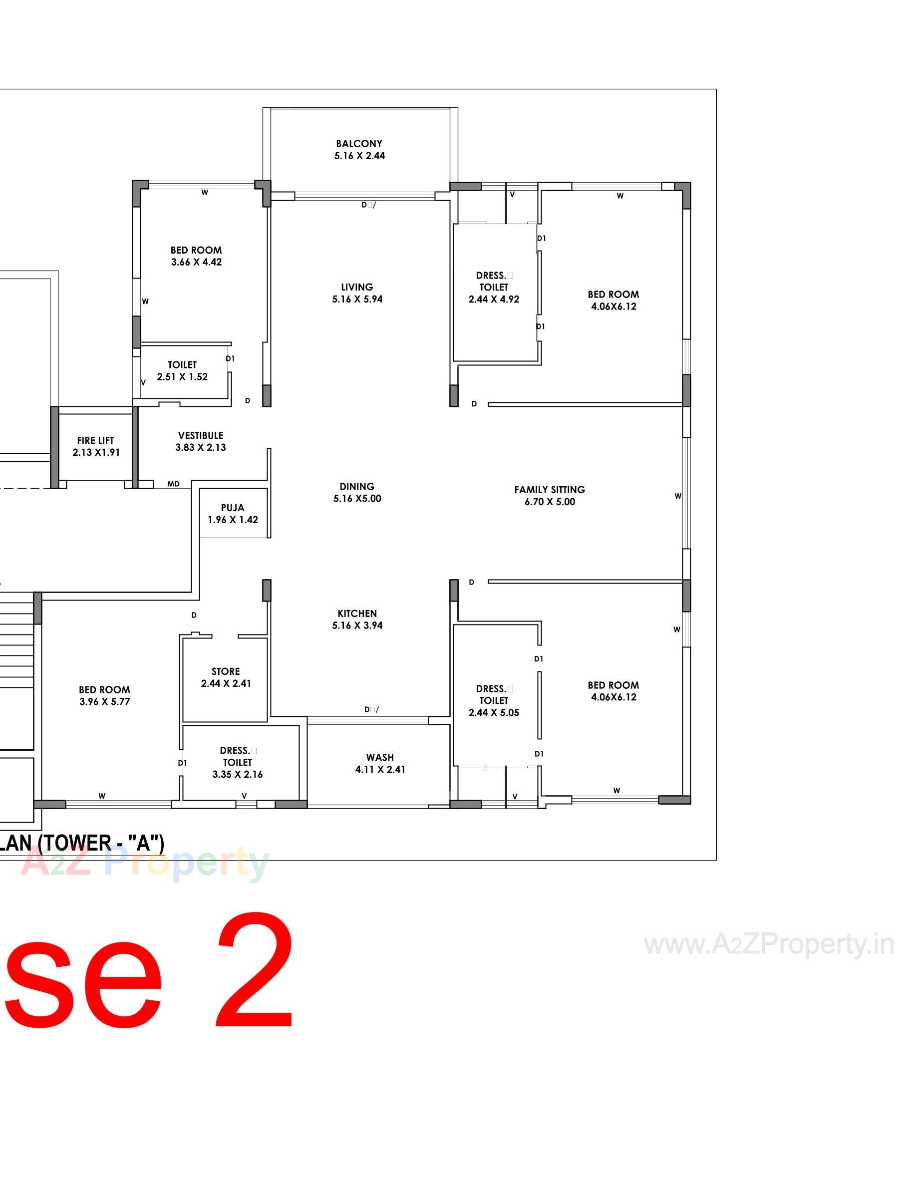 Layout of real estate project Orbit Gardens located at Mota, Rajkot, Gujarat