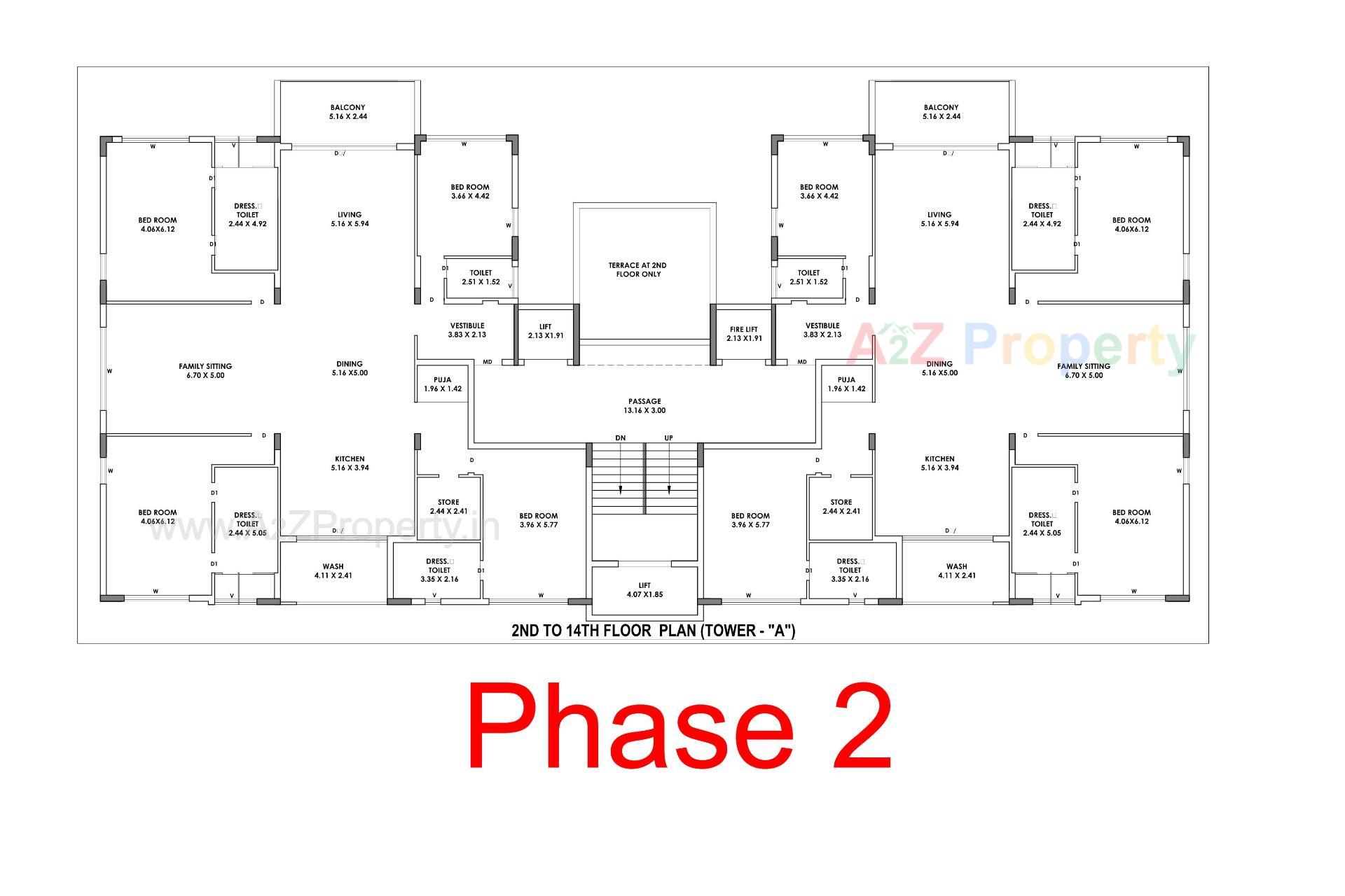 Layout of real estate project Orbit Gardens located at Mota, Rajkot, Gujarat