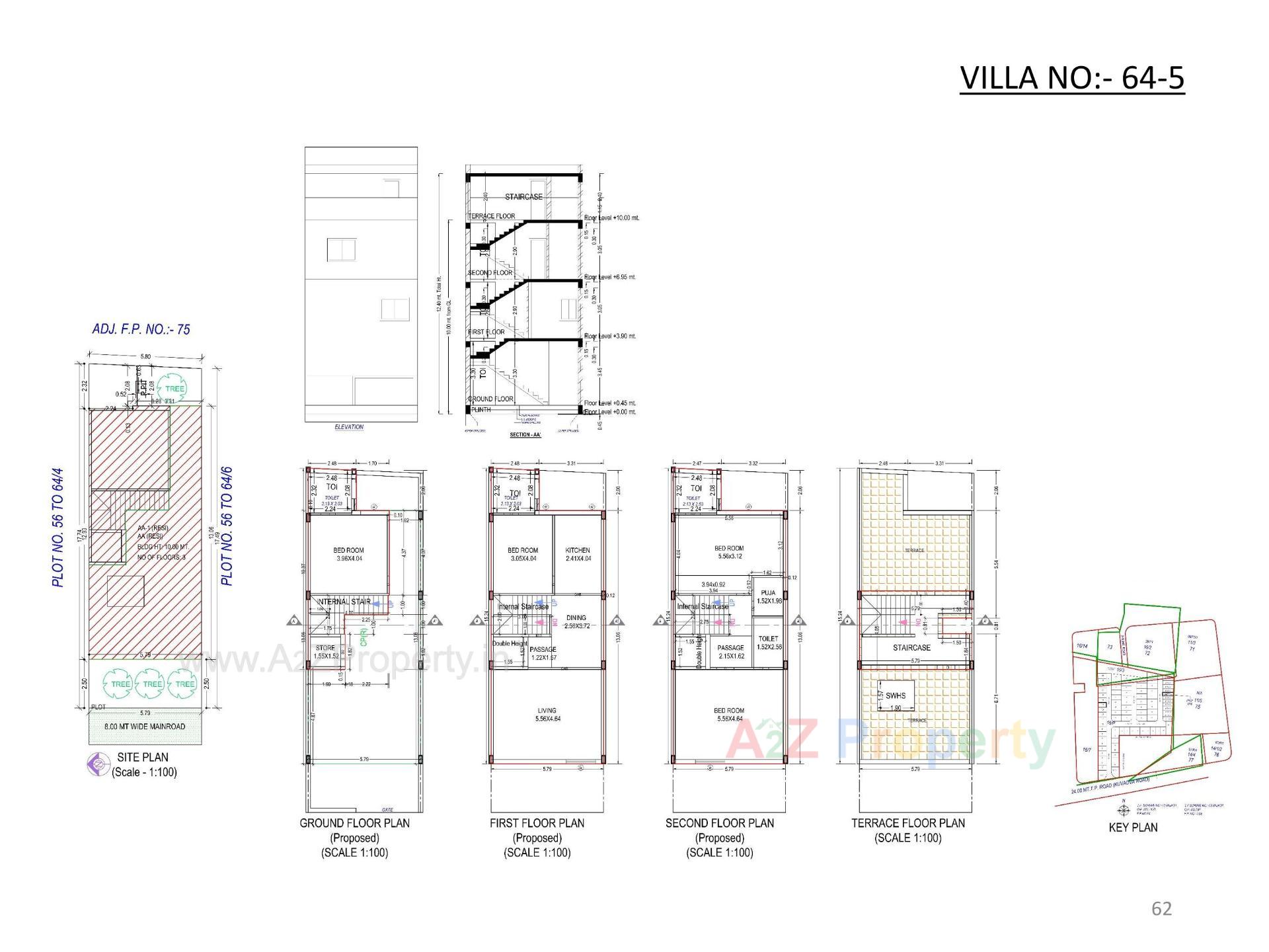 Layout of real estate project Oscar Kingsville located at Rajkot, Rajkot, Gujarat