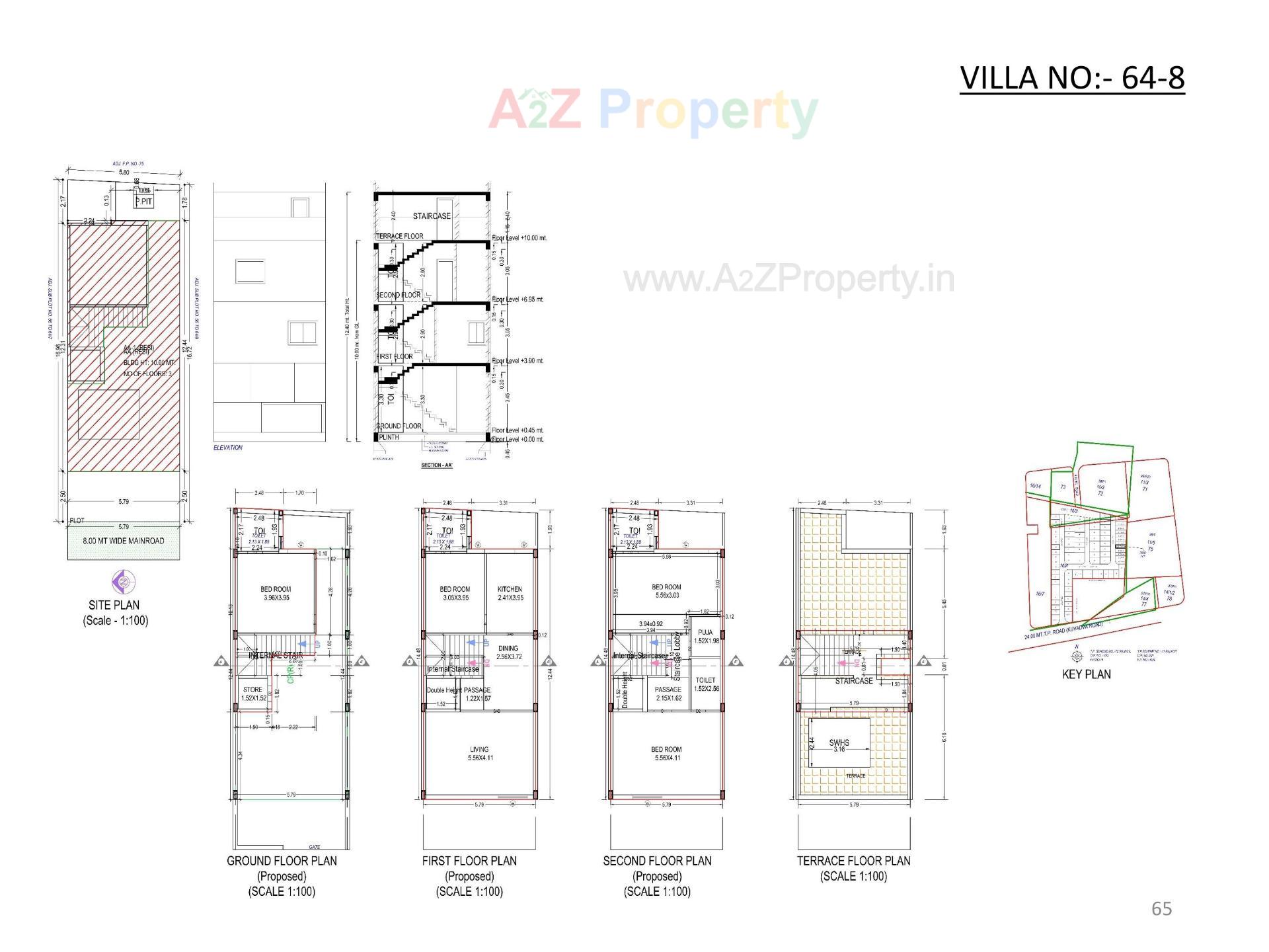 Layout of real estate project Oscar Kingsville located at Rajkot, Rajkot, Gujarat