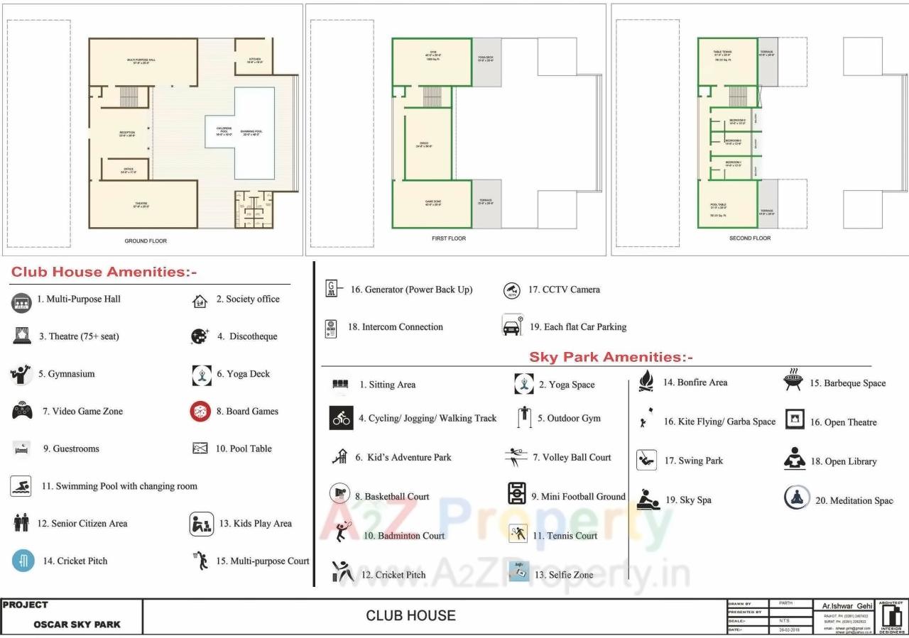  of real estate project Oscar Sky Park located at Rajkot, Rajkot, Gujarat
